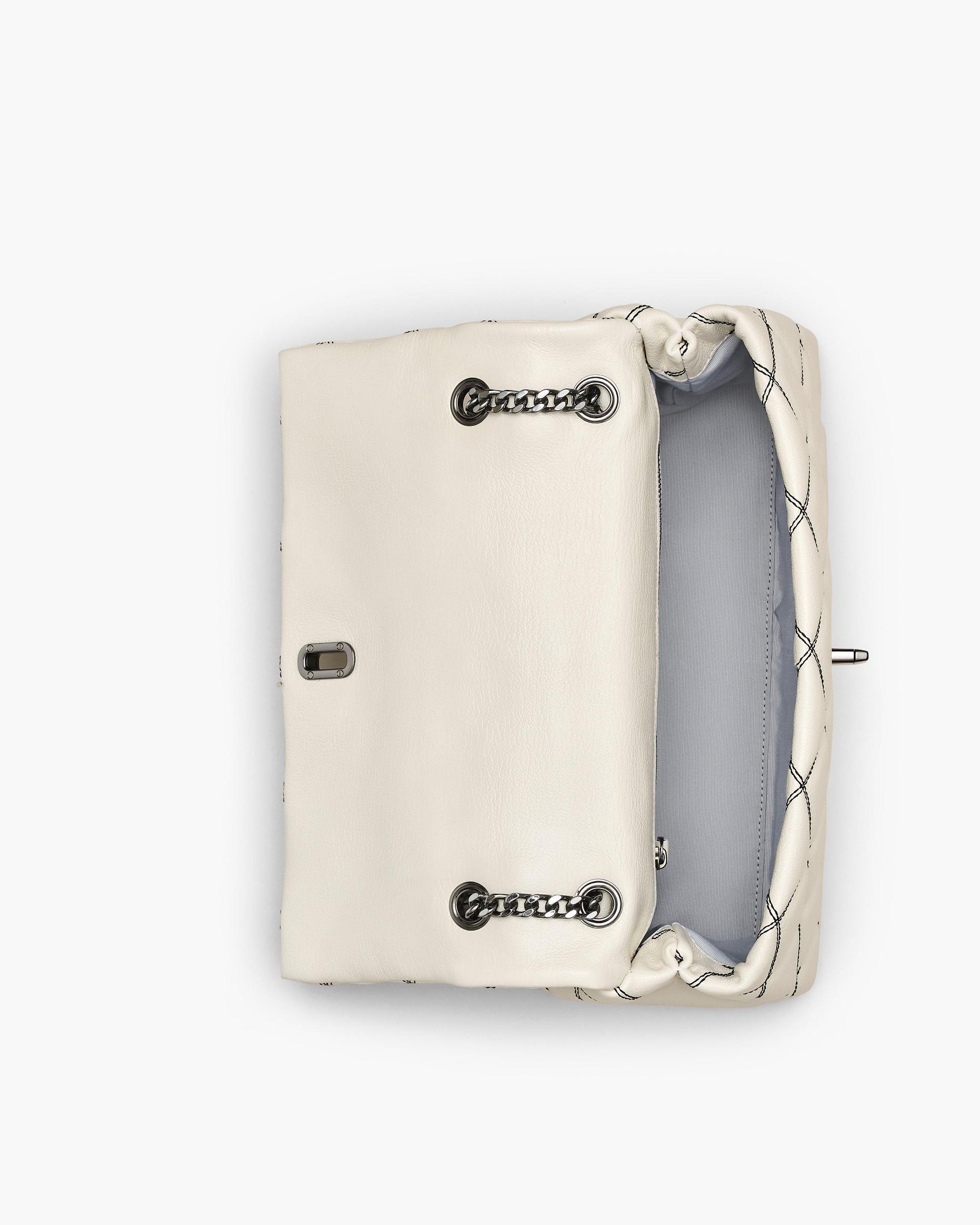 The Bi-Color Quilted Dual Convertible Shoulder Bag Product Image