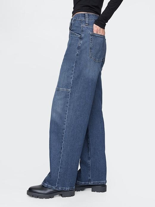 Mid Rise 90s Loose Jeans Product Image