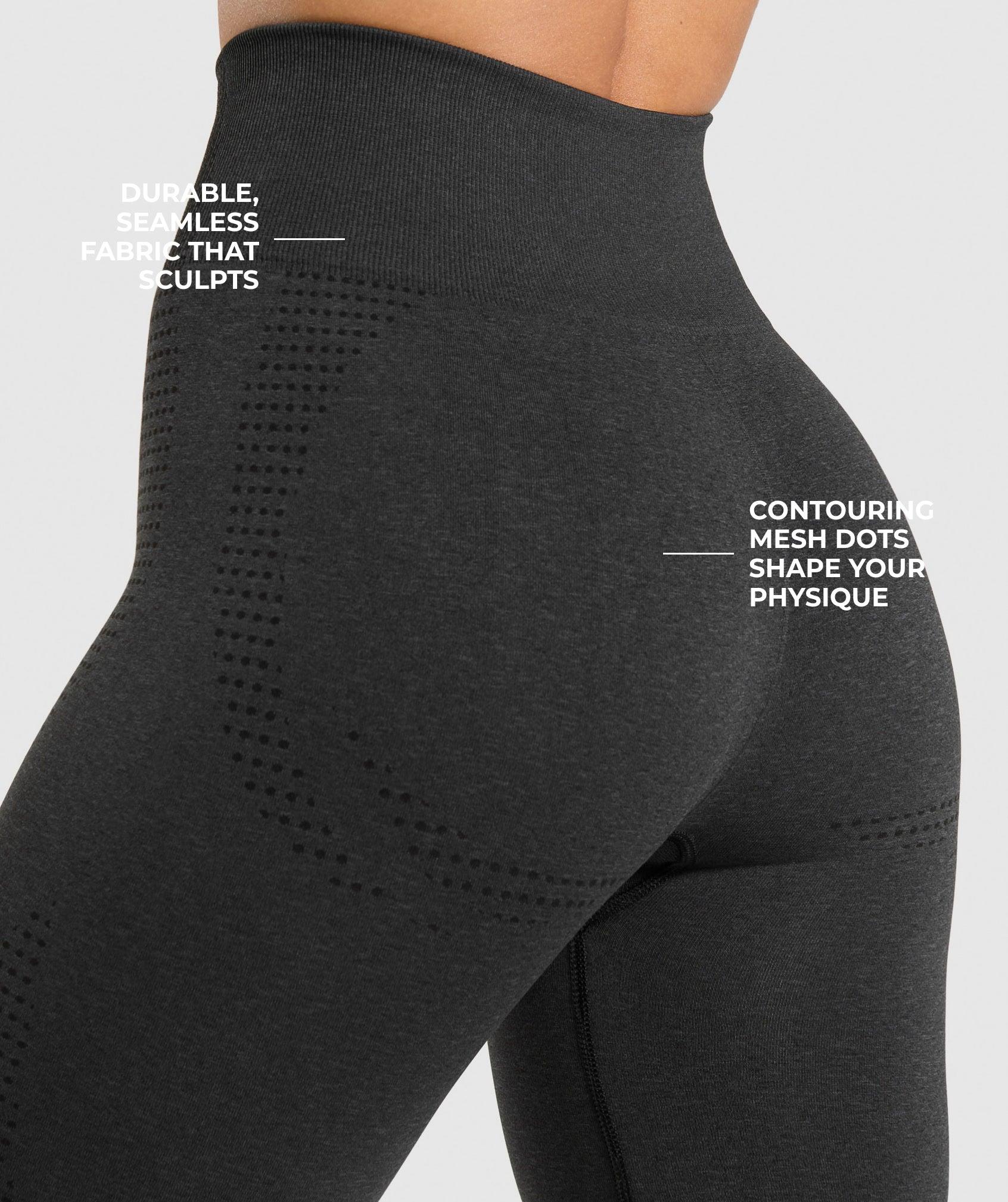 Gymshark Vital 7" Shorts - Black Marl Female Product Image