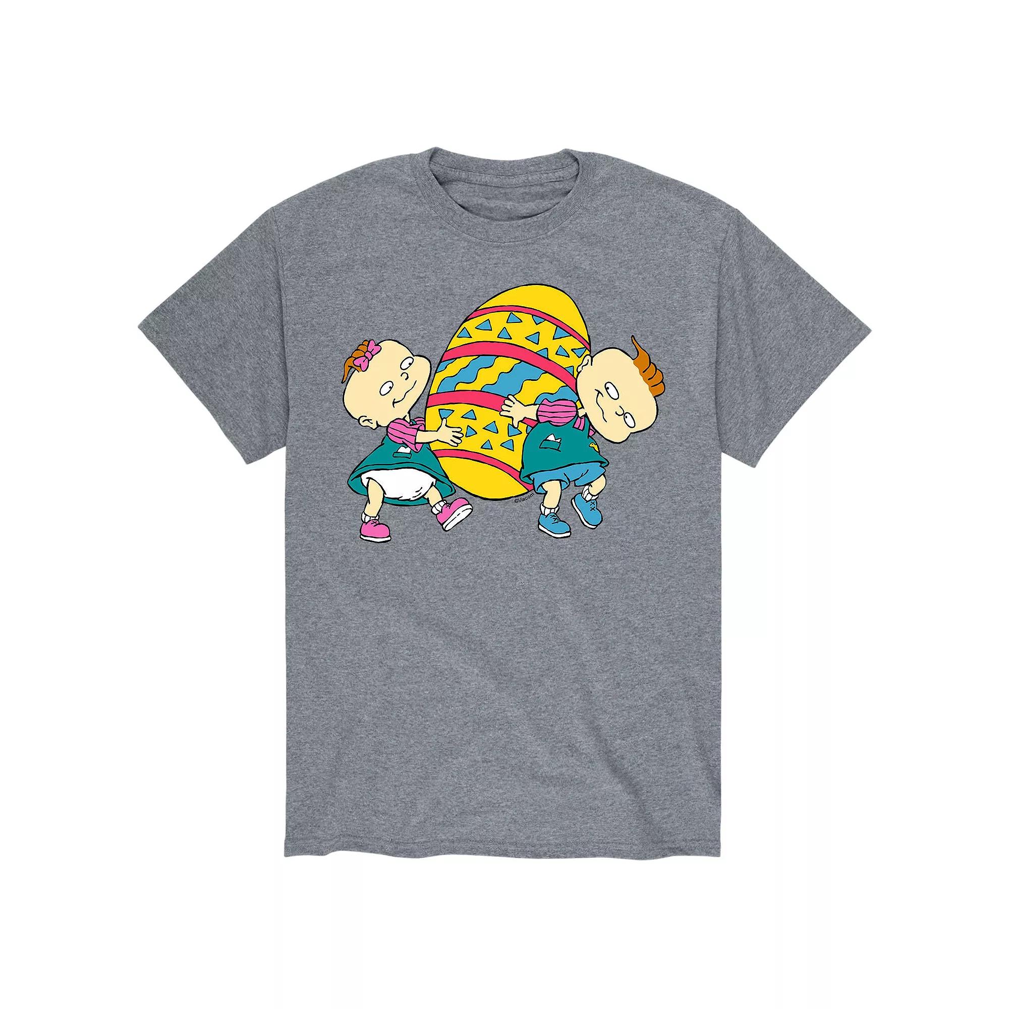 Men's Rugrats Easter Hunt Big Egg Tee,  Product Image