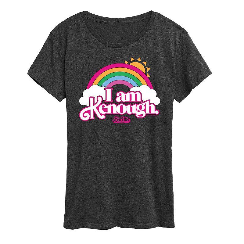 Women's Barbie The Movie Kenough Rainbow Graphic Tee, Girl's,  Product Image