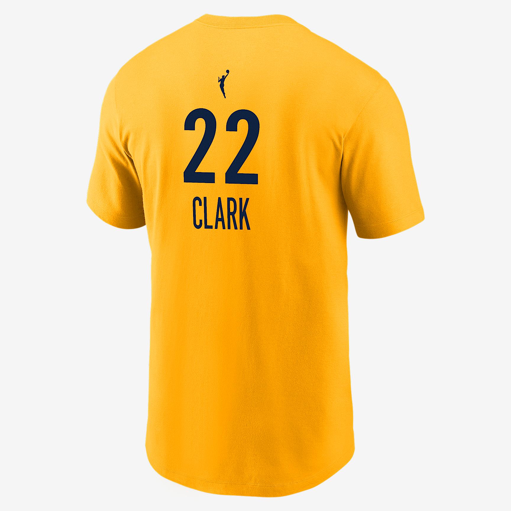 Caitlin Clark Indiana Fever Nike Mens WNBA T-Shirt | M11332IFCC-NVY Product Image