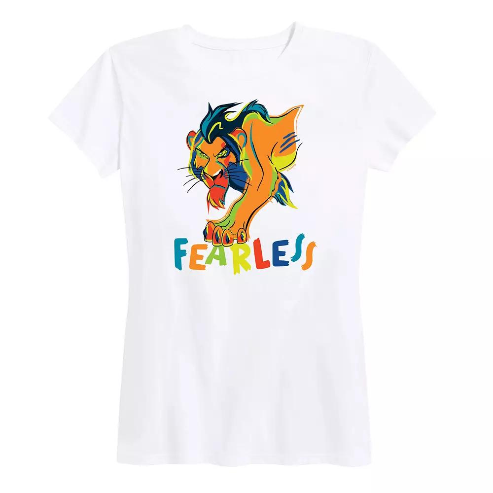 Disney's Lion King Scar Women's Fearless Graphic Tee,  Product Image