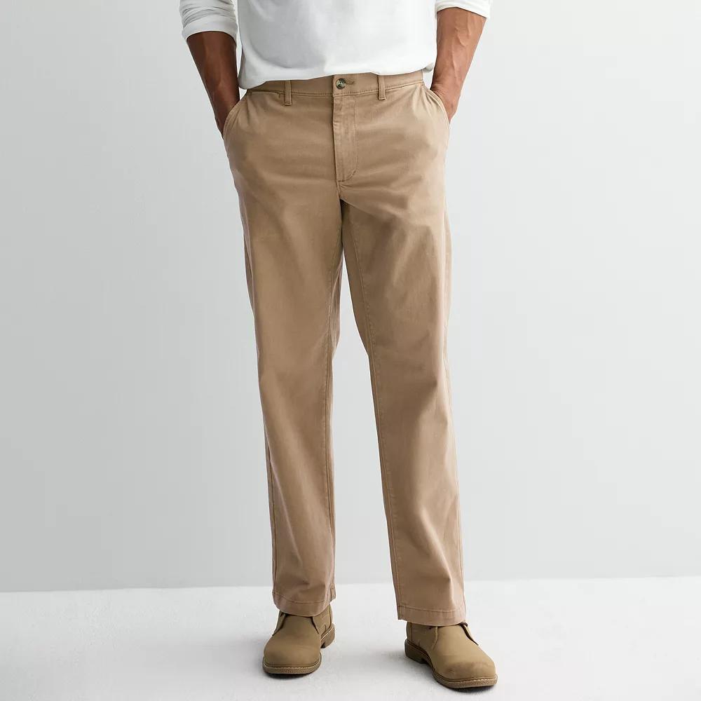 Men's Sonoma Goods For Life® Relaxed Chino Pants, Size: 34X29, Light Green Product Image