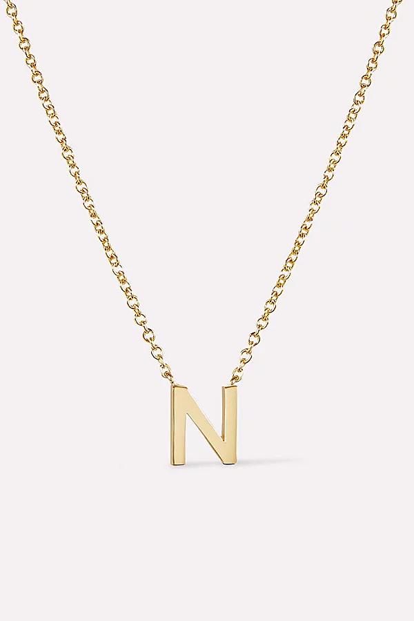 Ana Luisa Gold Letter Initial Necklace, Womens at Urban Outfitters Product Image