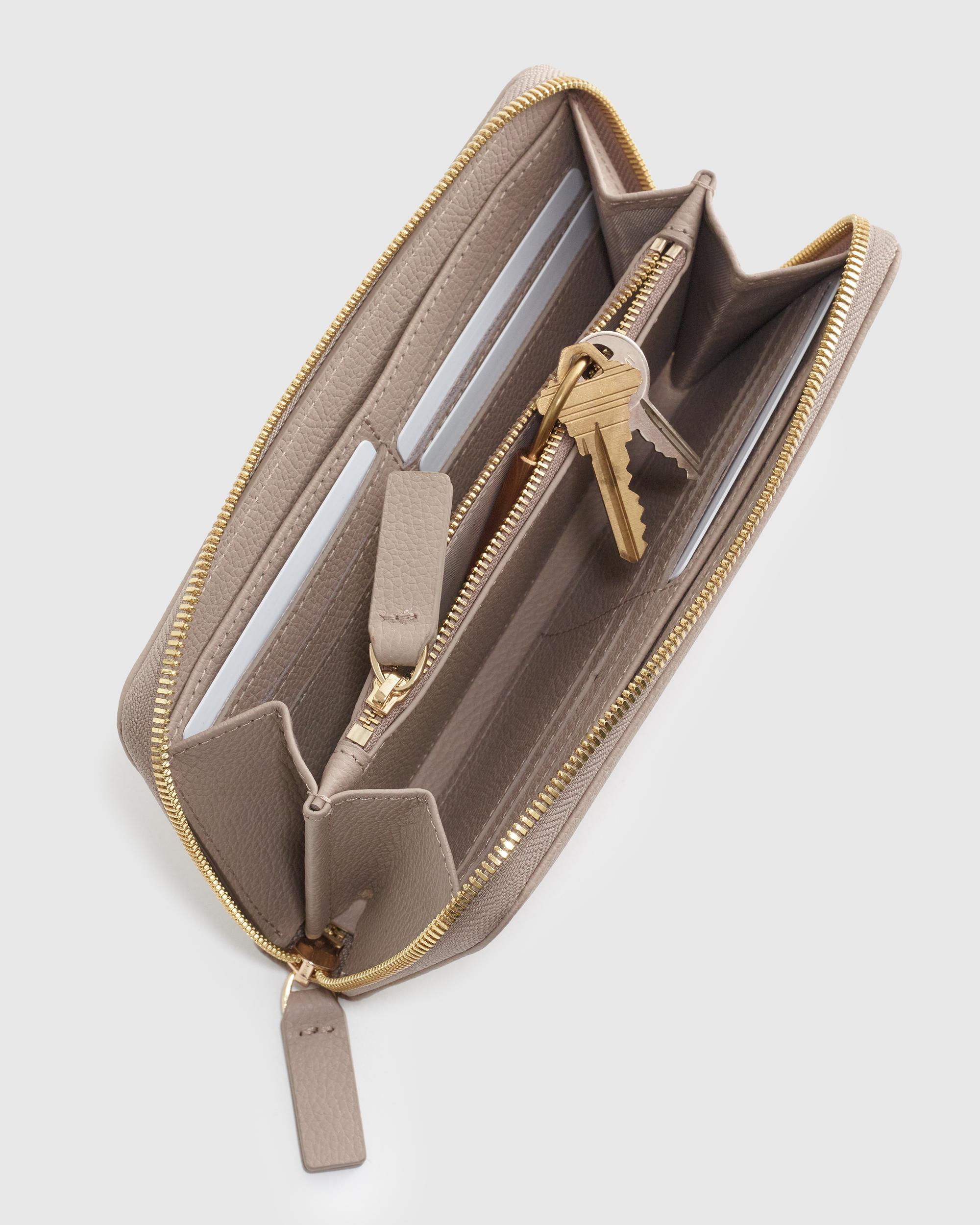 Quince | Women's Italian Pebbled Leather Continental Wallet Italian Leather Product Image