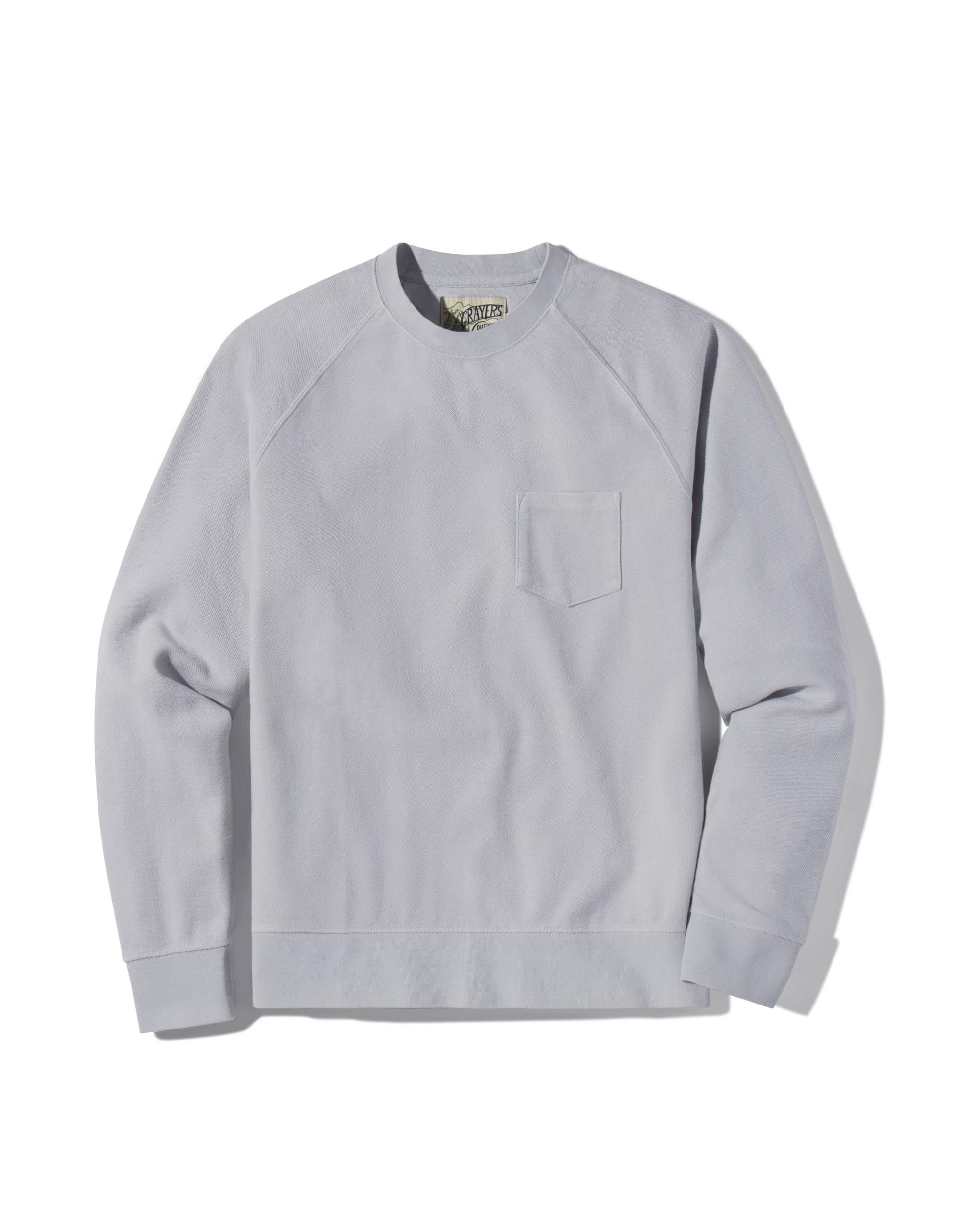 Dunlop Reverse Fleece Crew Neck - Glacier Gray Product Image