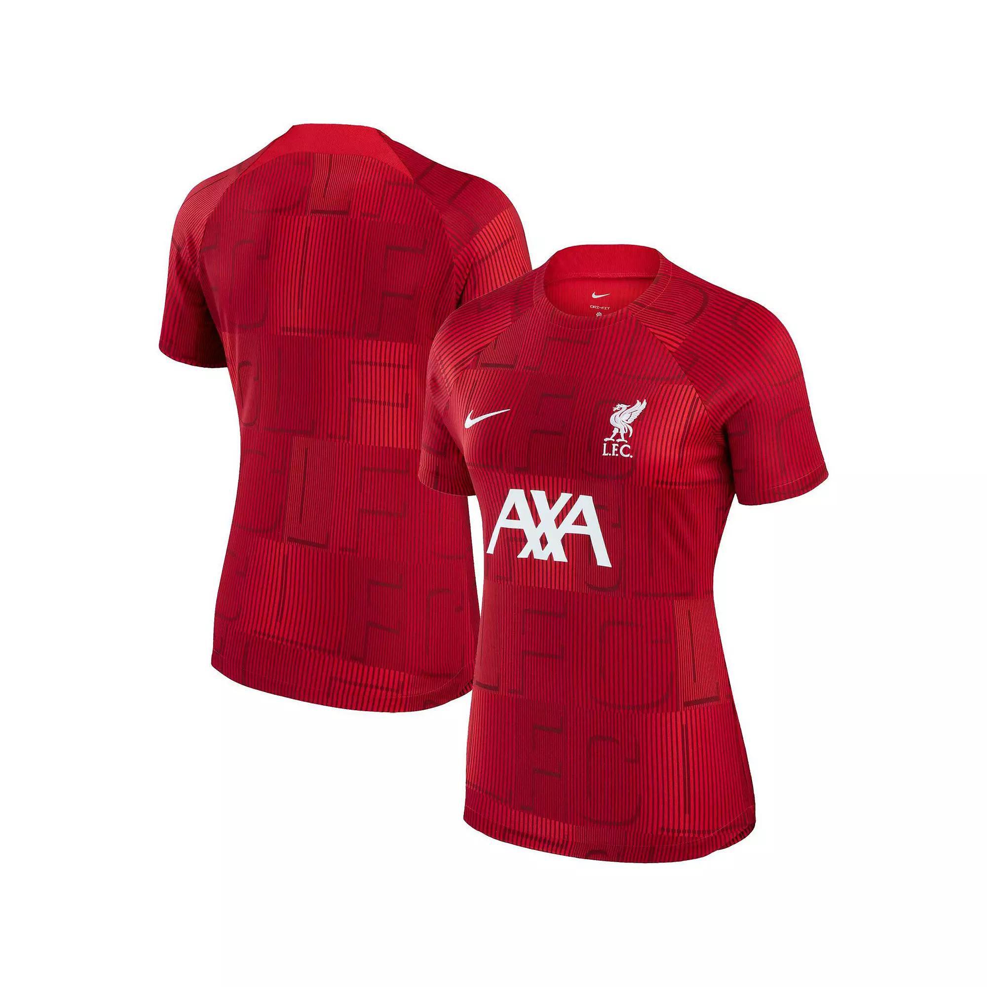 Women's Nike Red Liverpool 2023 Pre-Match Top,  Product Image