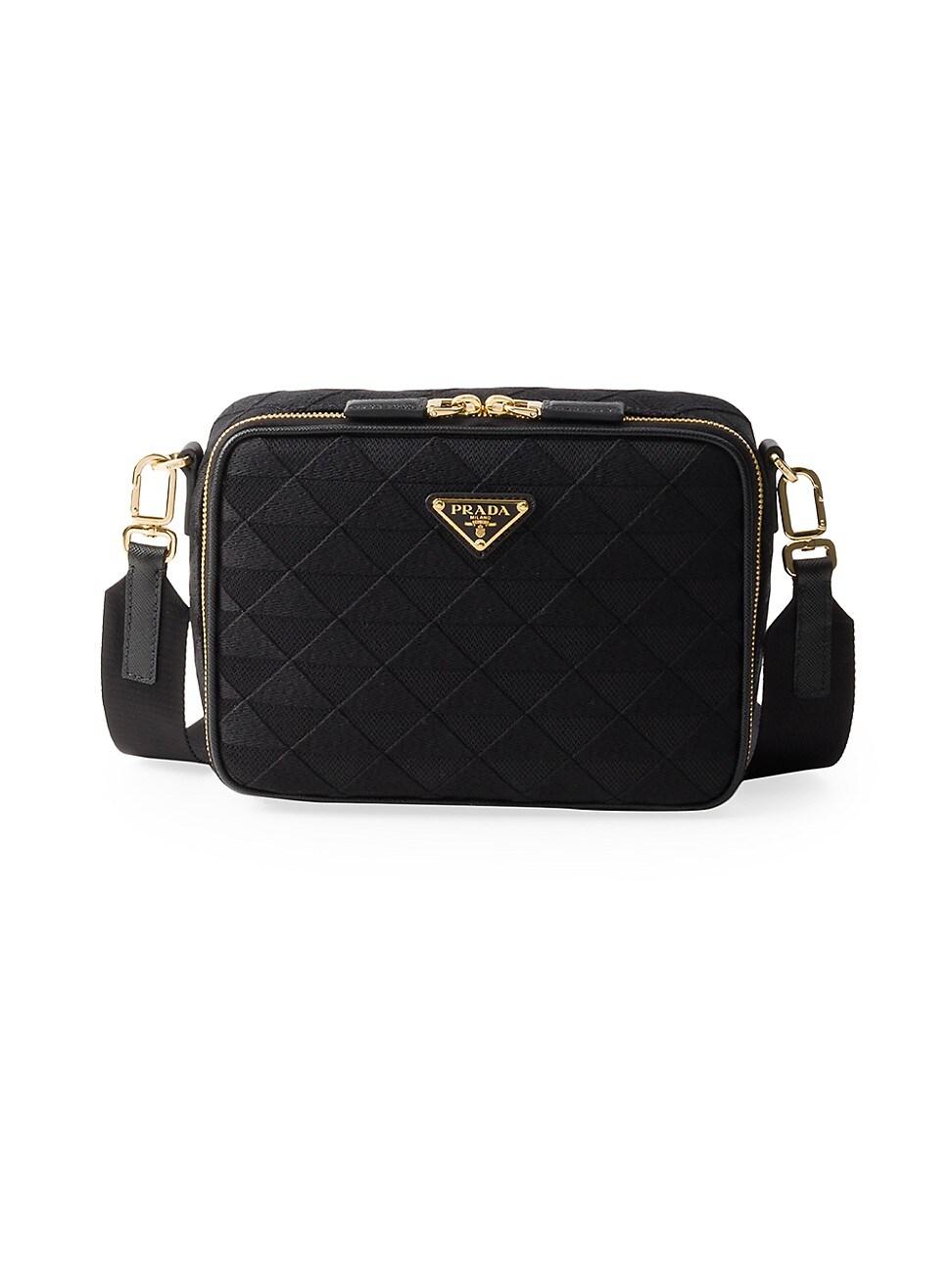 Mens Brique Embroidered Fabric Bag Product Image