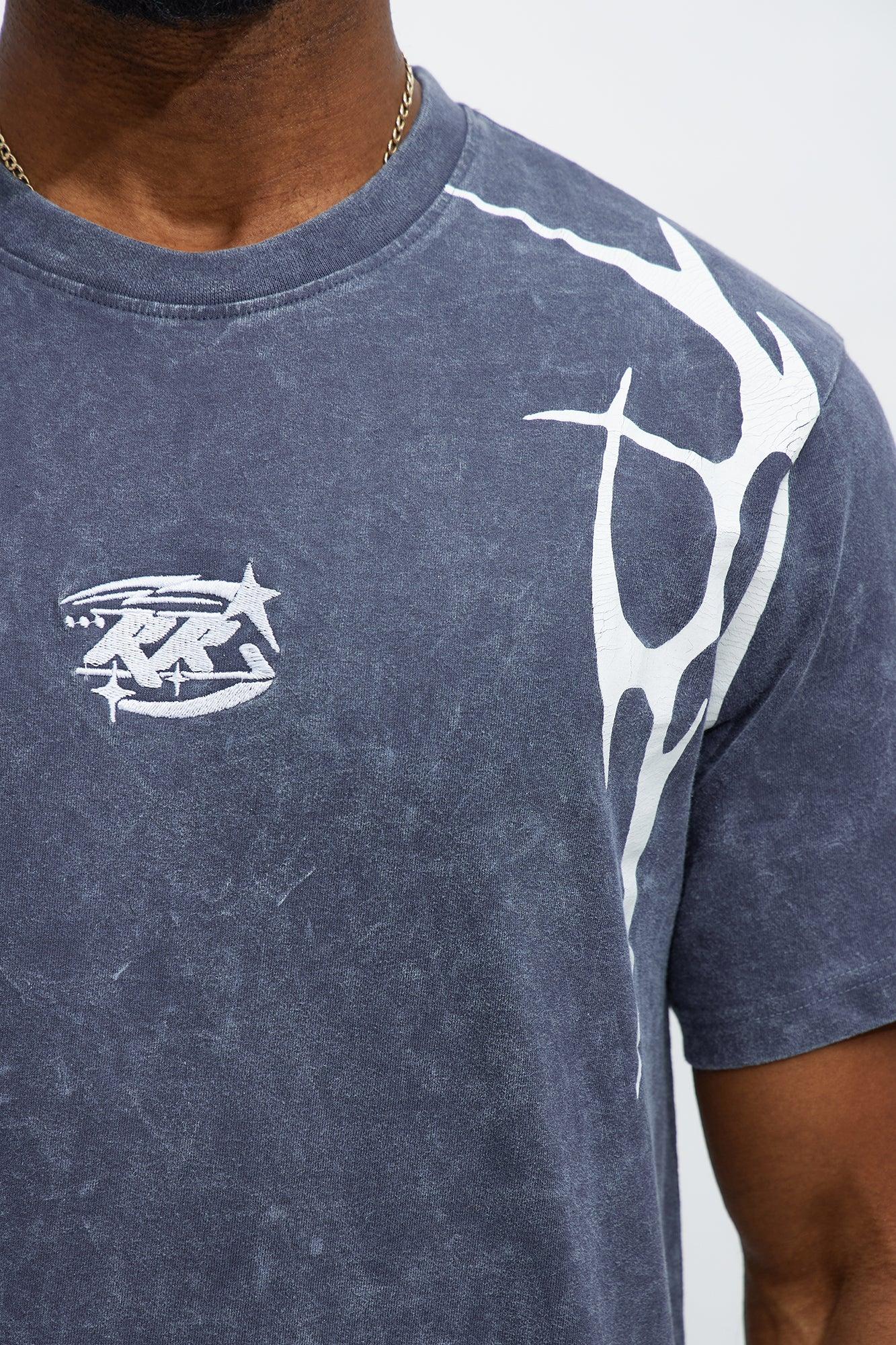 Royalty Rule Short Sleeve Tee - Navy Male Product Image