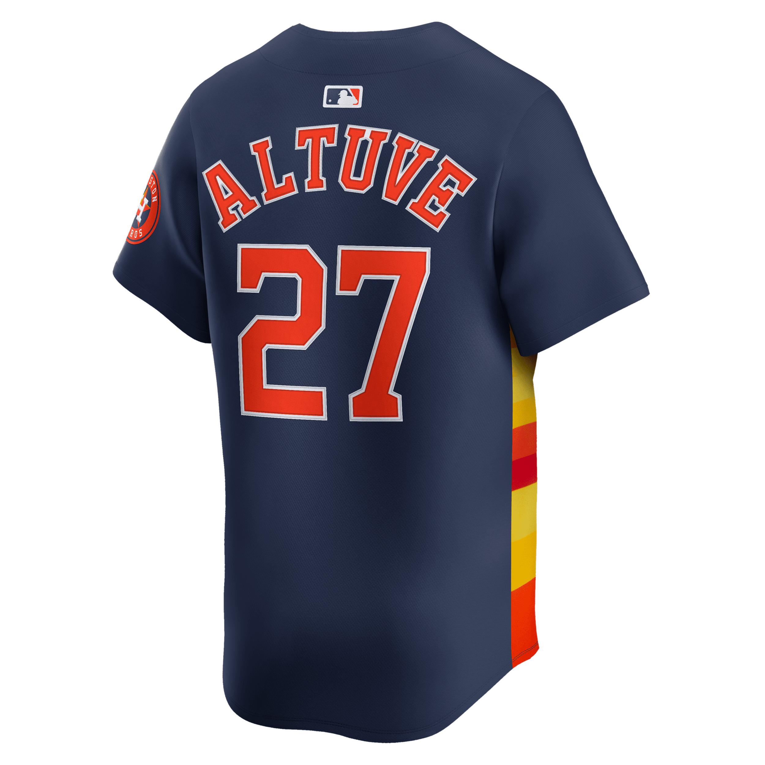 Jose Altuve Houston Astros Nike Mens Dri-FIT ADV MLB Limited Jersey | LM25HUA2HU9-457 Product Image