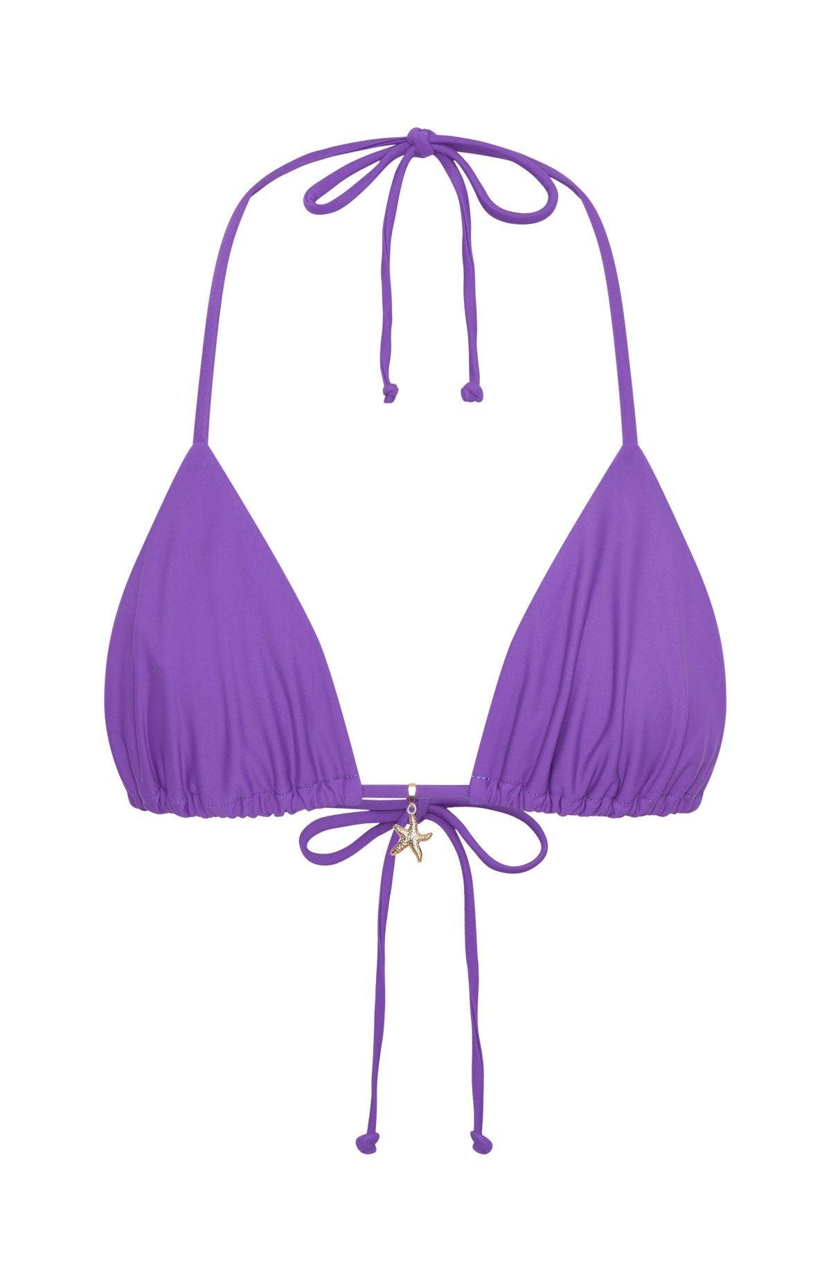 Sunset Bay Bikini Top Grape Product Image
