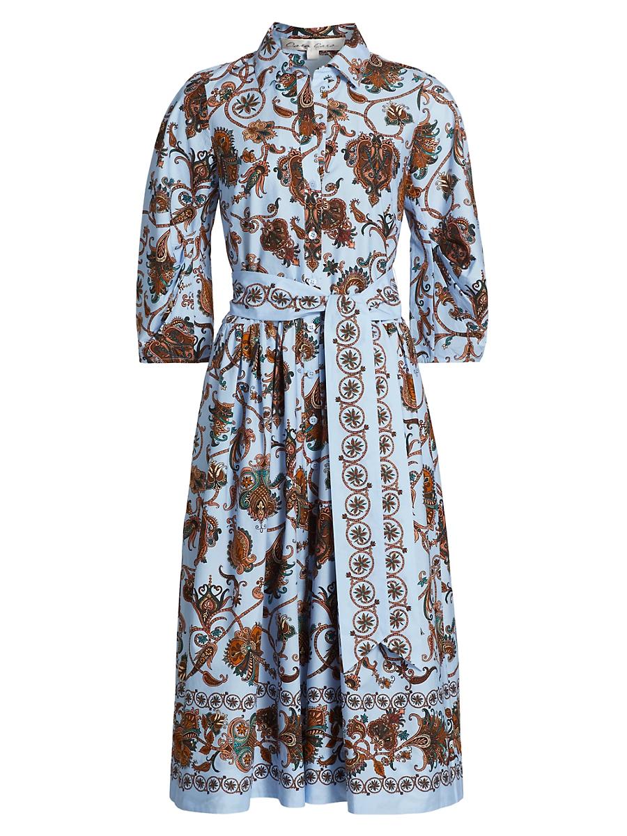 Womens Raya Floral Tie-Waist Dress Product Image