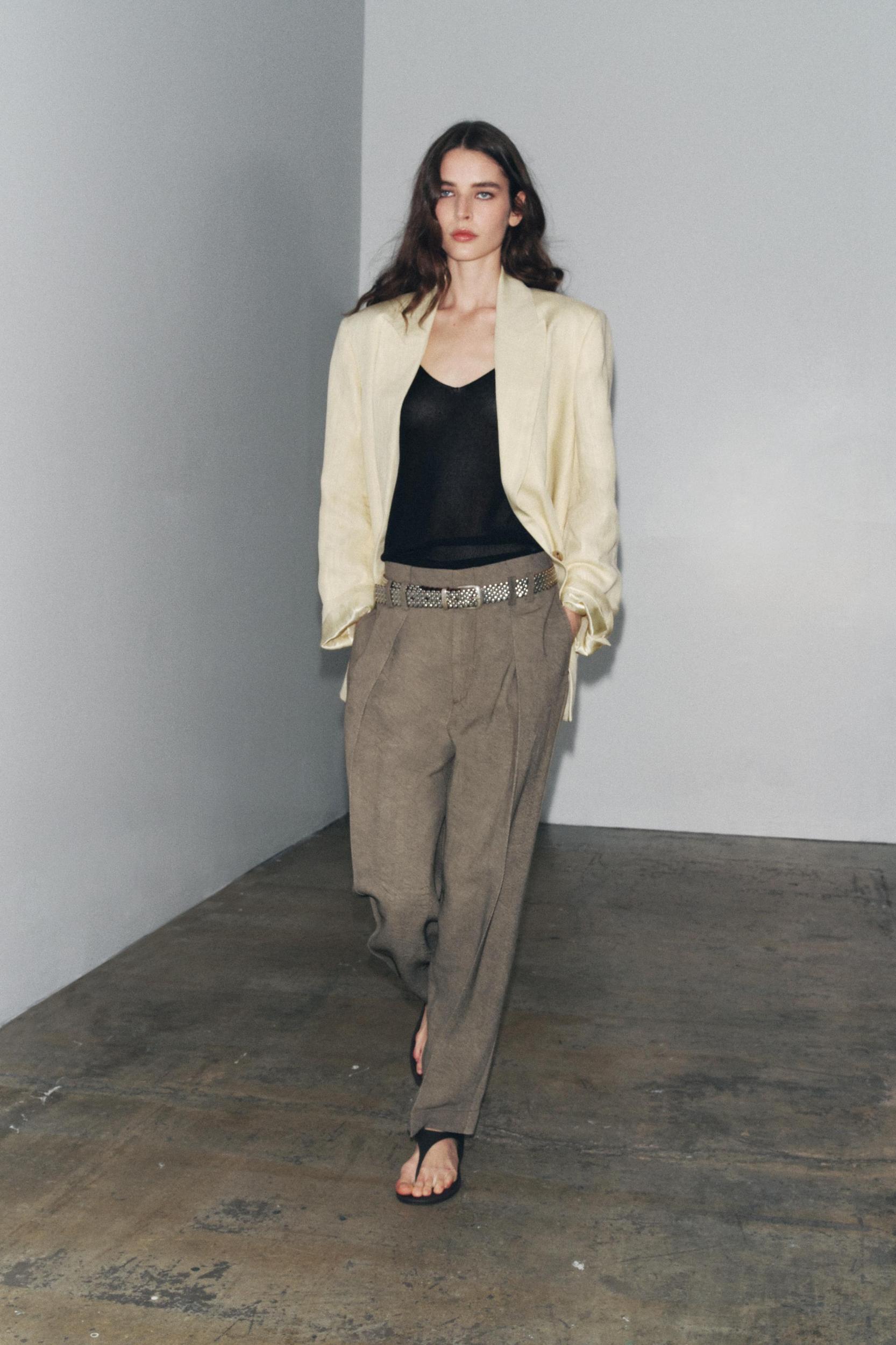 ZW COLLECTION PLEATED PANTS Product Image