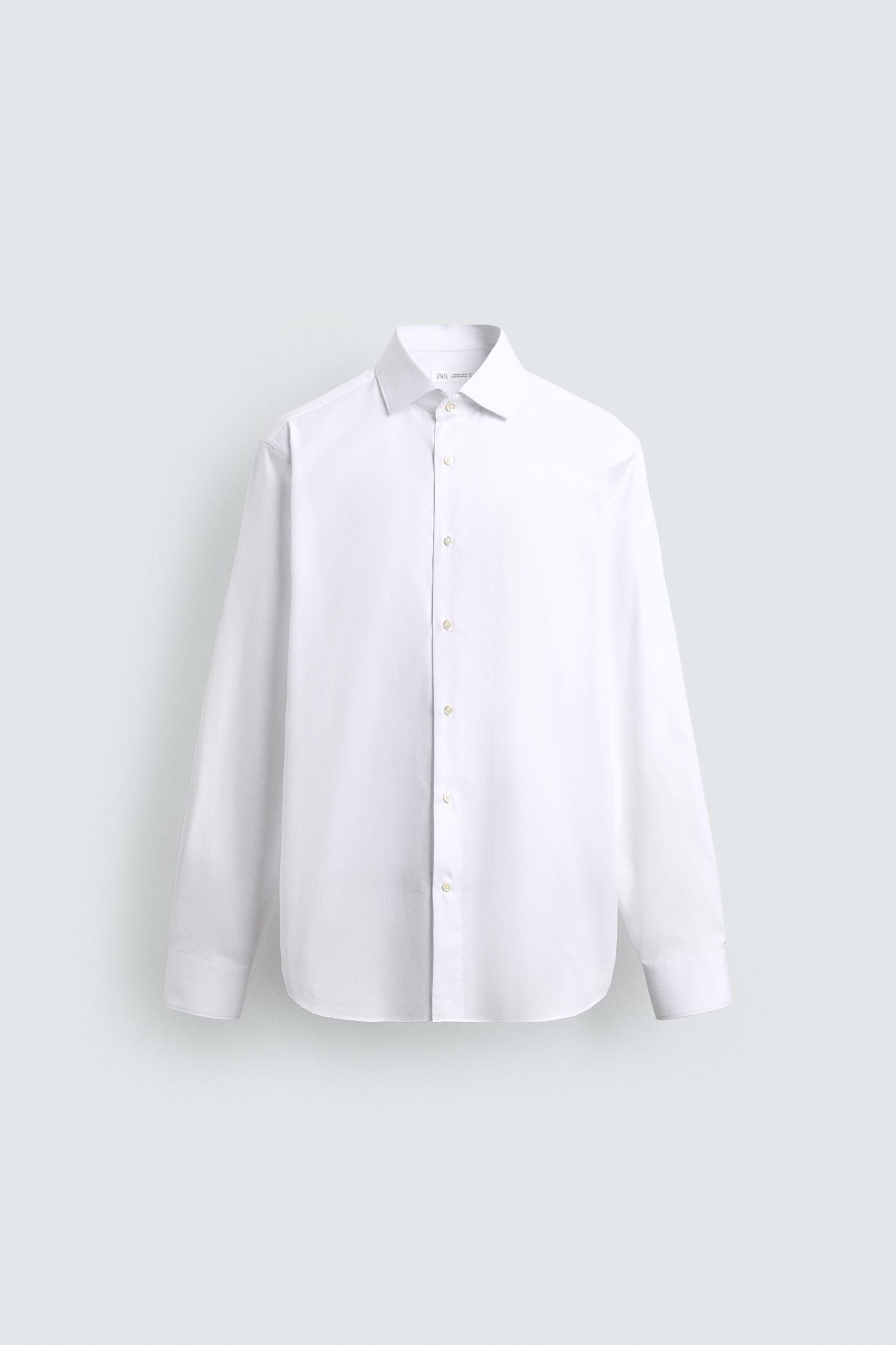 REGULAR FIT COTTON SHIRT Product Image