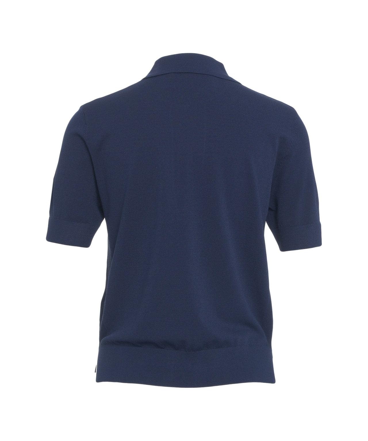 Viscose polo shirt Product Image