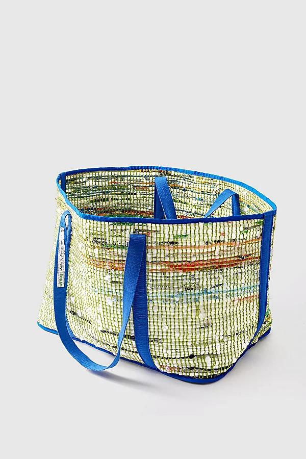 ANYBAG Recycled Weekender Woven Tote Bag Womens at Urban Outfitters Product Image