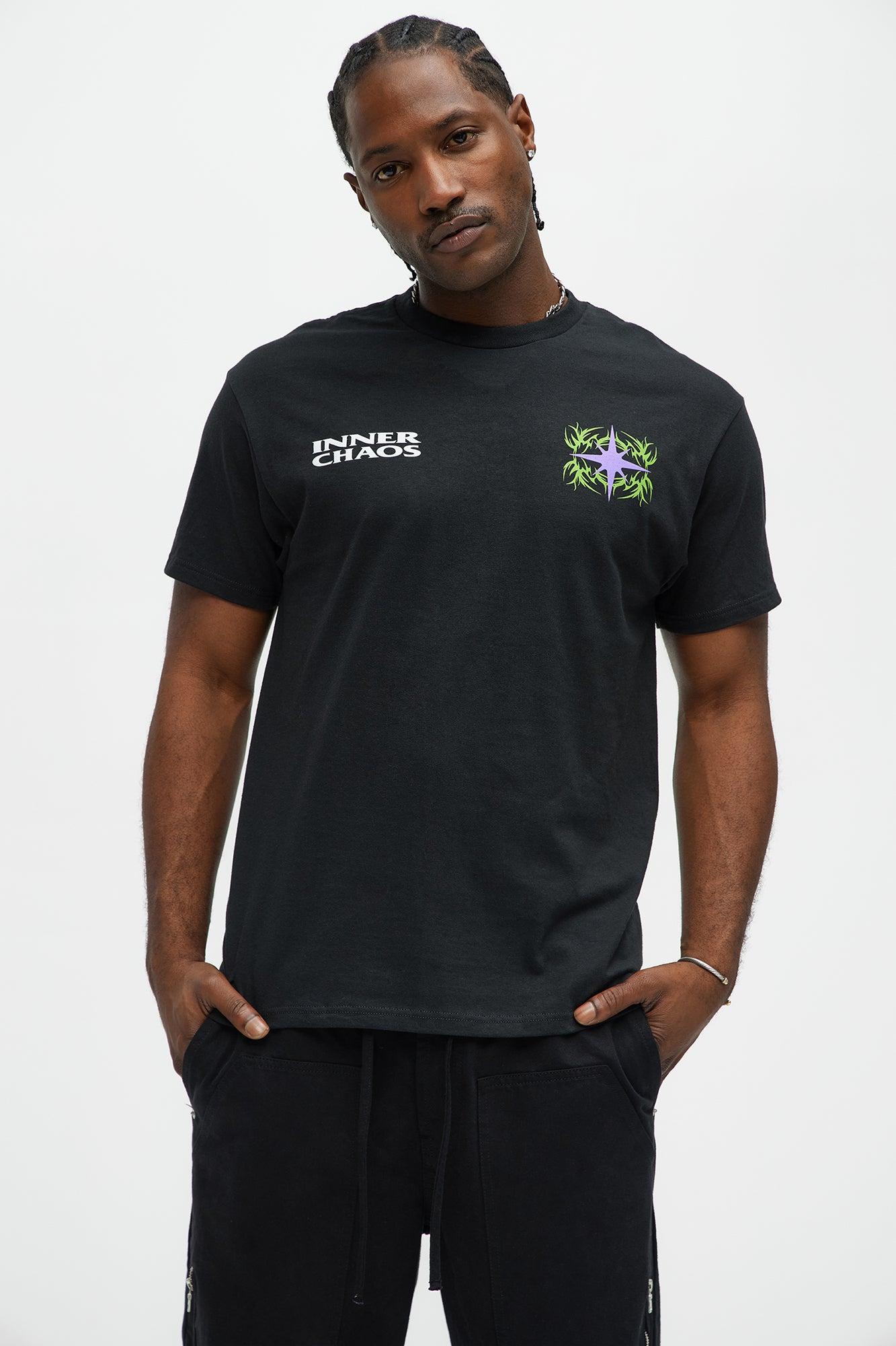 Inner Chaos Short Sleeve Tee - Black Product Image