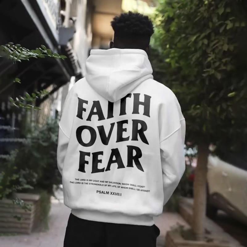 Sopula Faith Over Fear Print Graphic Hoodie Product Image