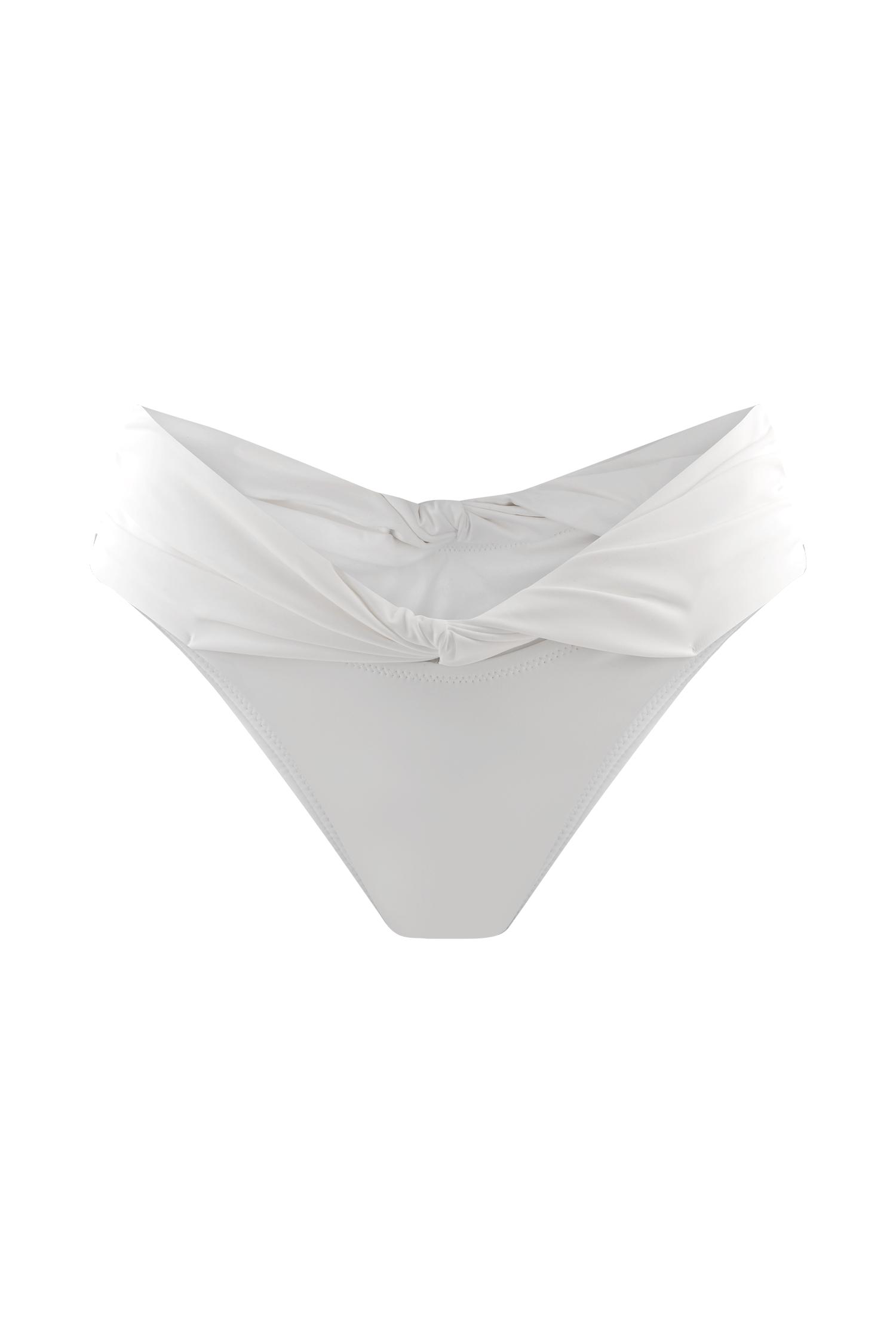 Merida Pearl Bikini Bottom - White Product Image