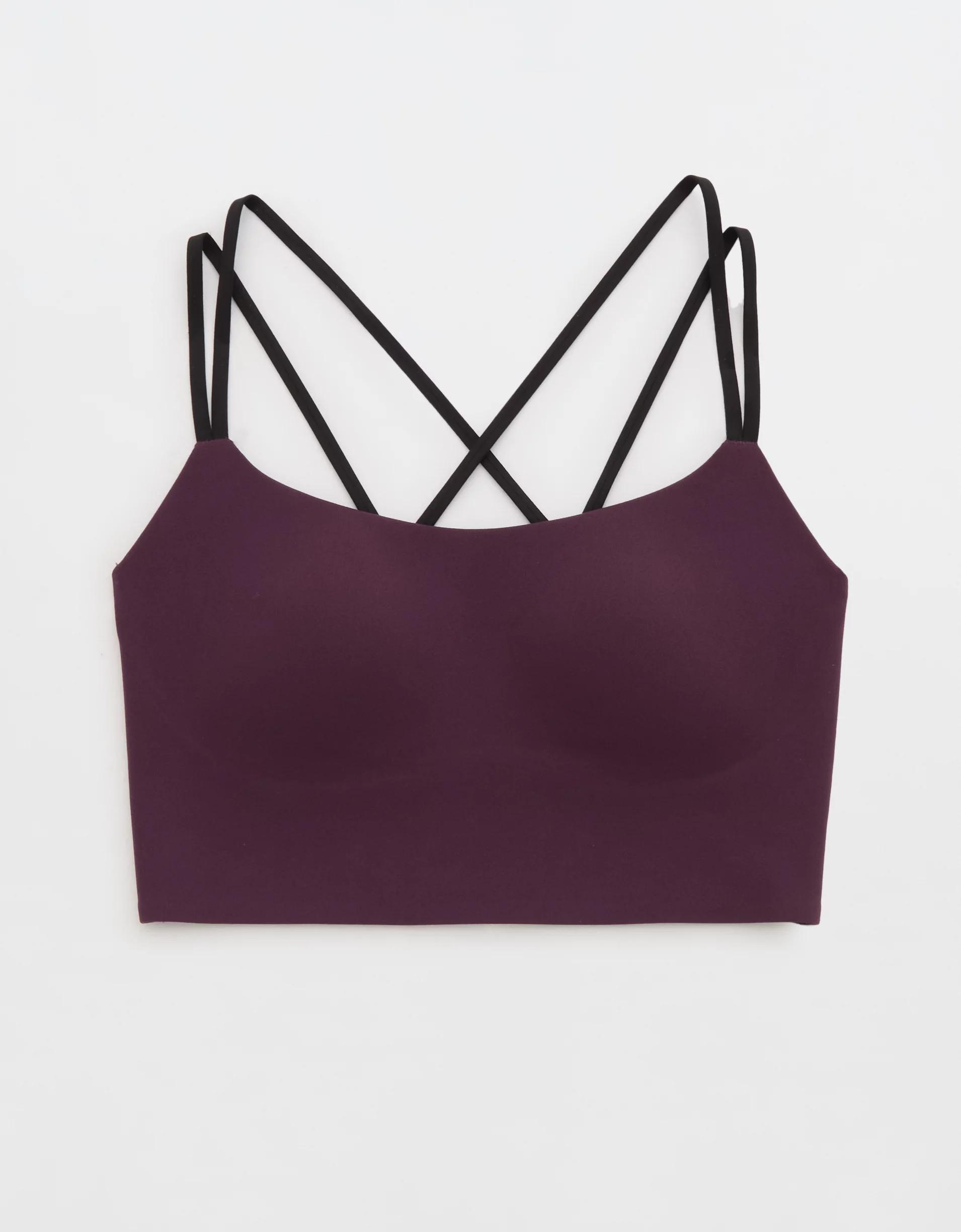 OFFLINE By Aerie Real Me Hold Up! Strappy Sports Bra Product Image