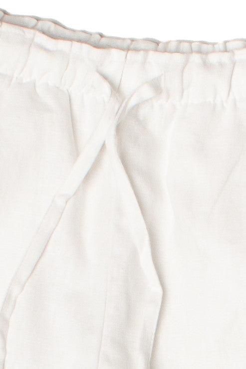 Linen Drawstring Pants Product Image