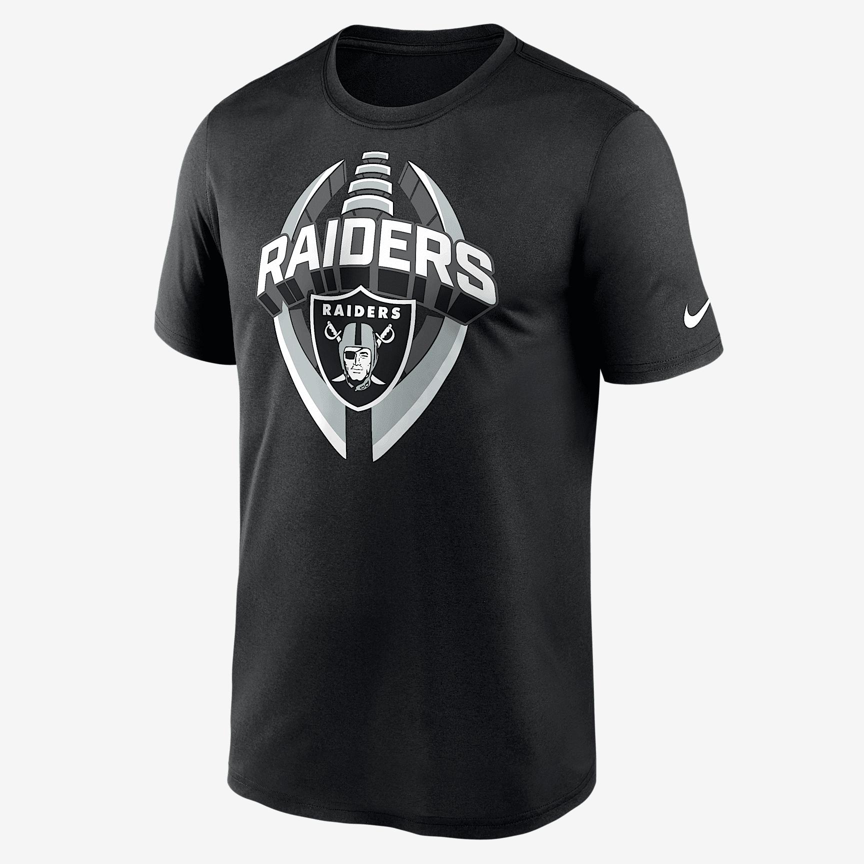 Las Vegas Raiders Legend Icon Mens Nike Mens Dri-FIT NFL T-Shirt | NKGK00A8D-NCF Product Image