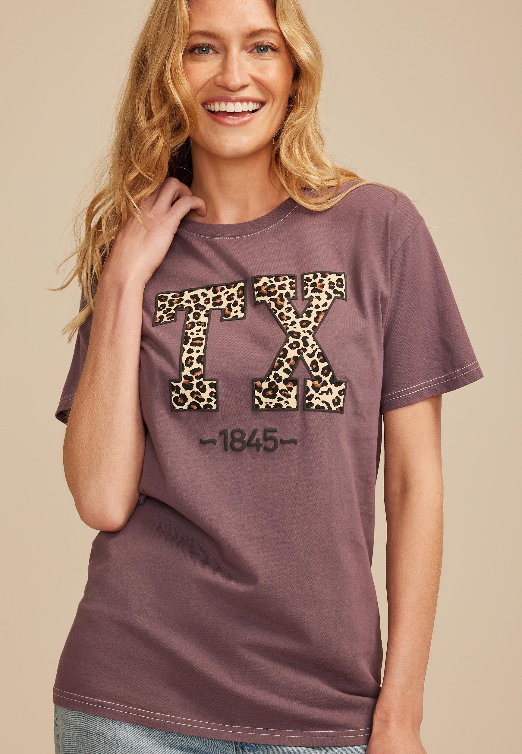 Leopard State Relaxed Fit Graphic Tee Product Image