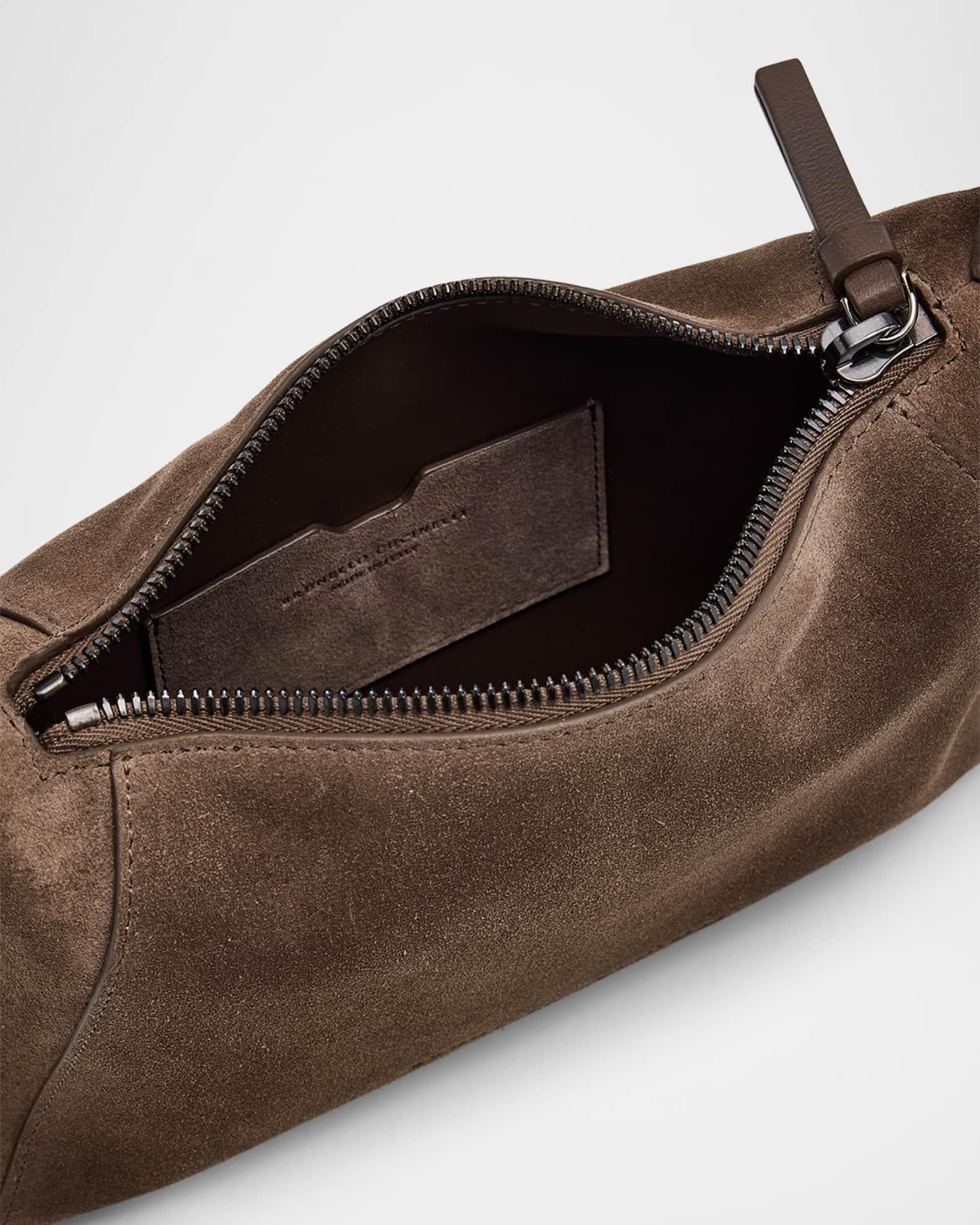 Monili Zip Leather Shoulder Bag Product Image