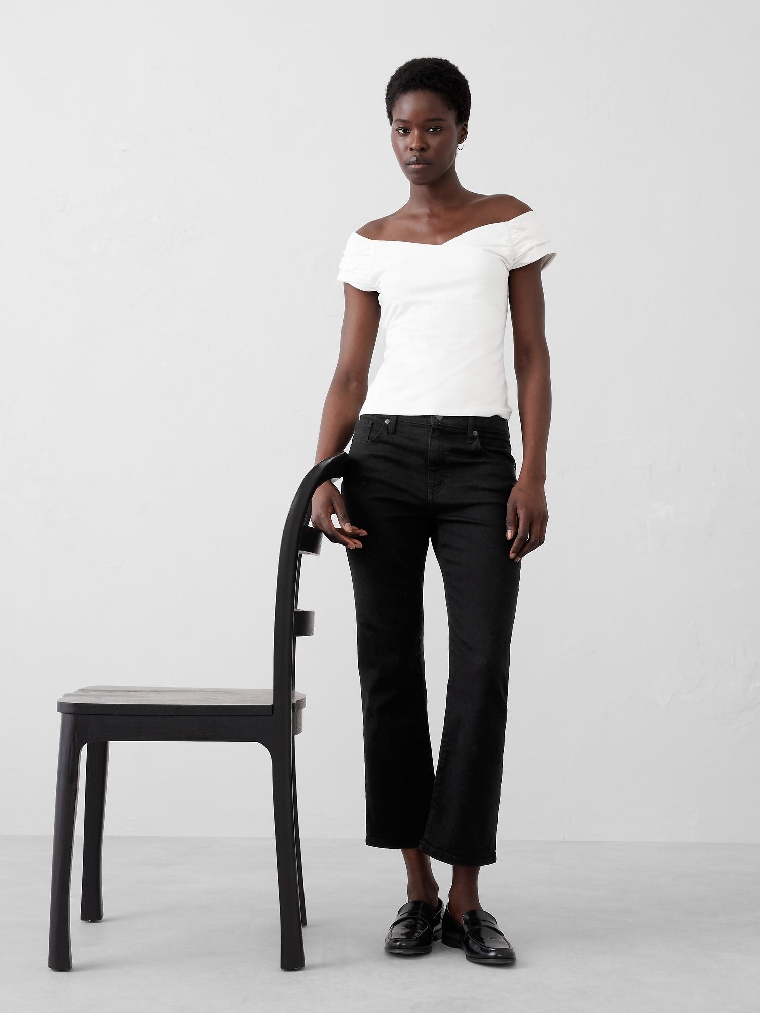 Off-Shoulder Soft Stretch Top Product Image