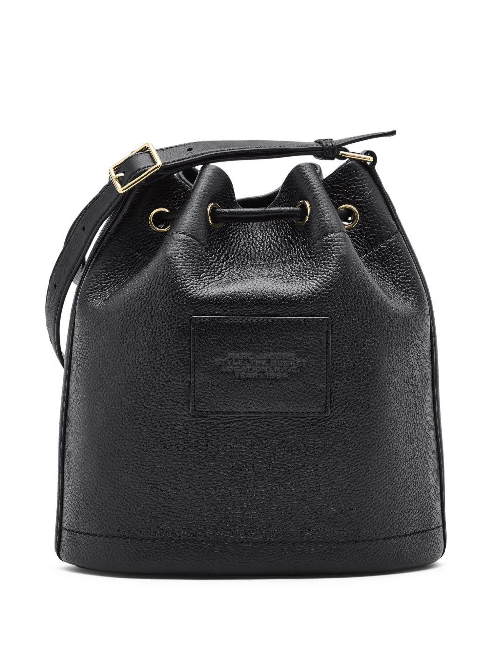 The Leather Shoulder bucket bag  Product Image