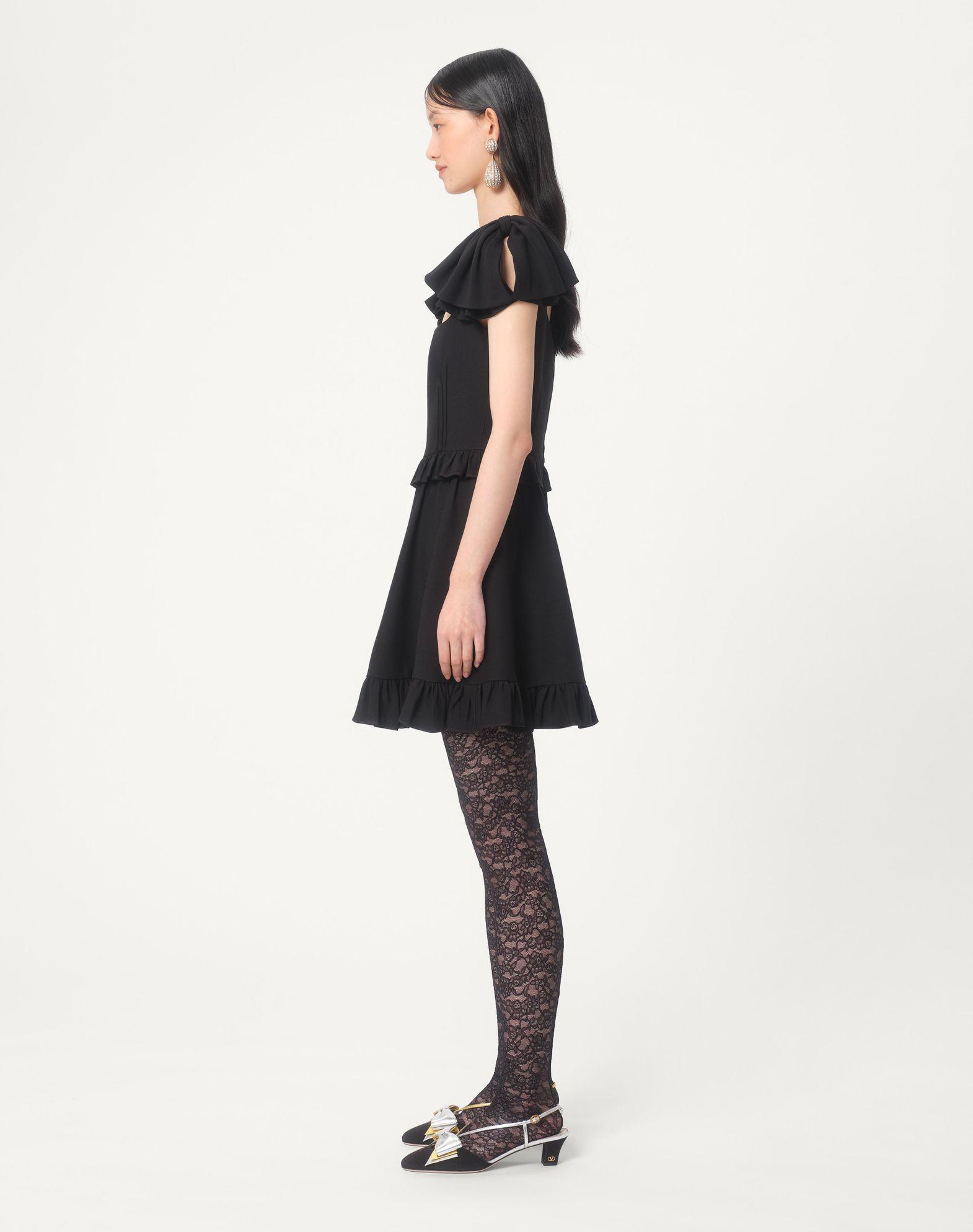 Crepe Couture Short Dress  Product Image