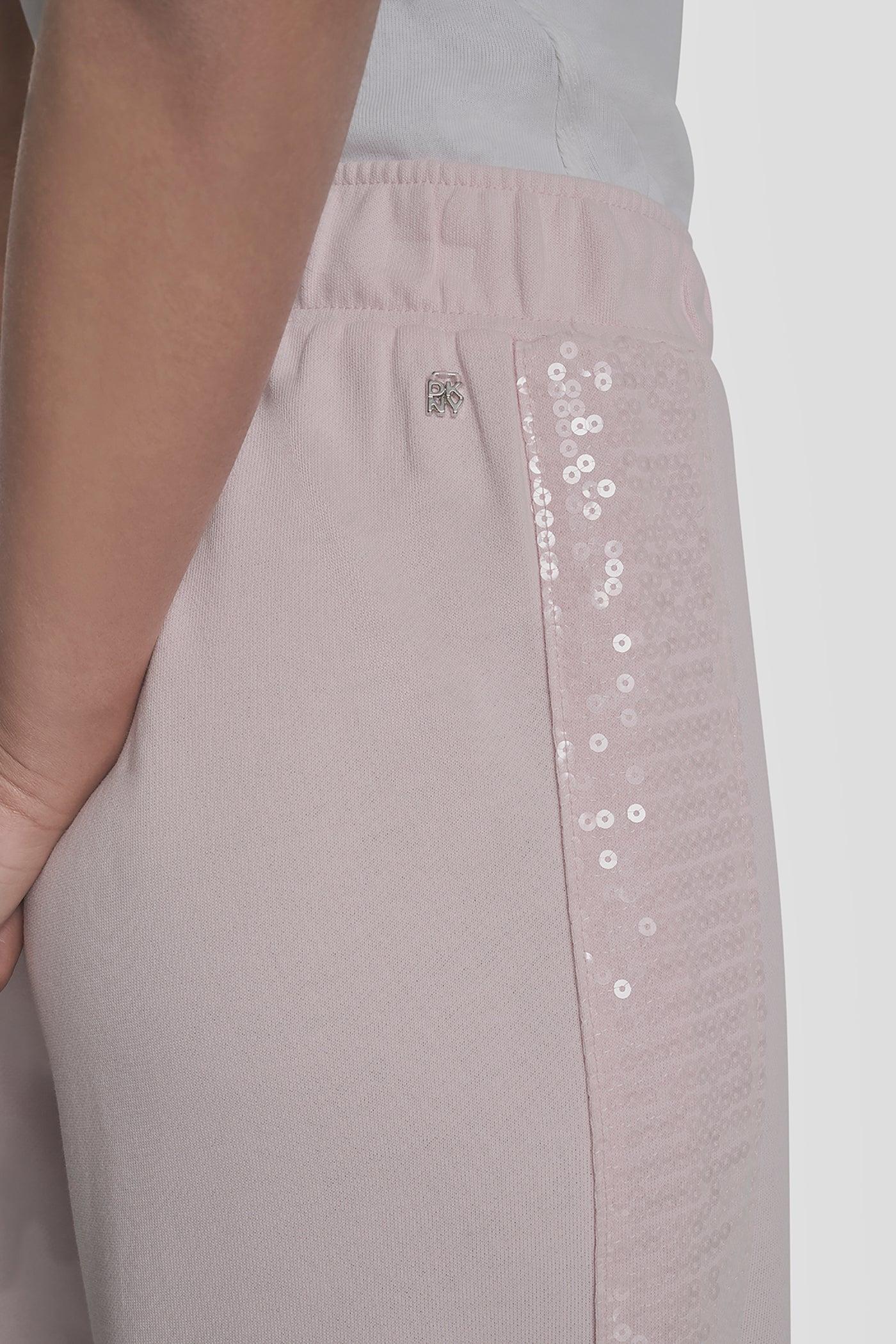 SEQUIN STRIPE WIDE LEG PANT Product Image