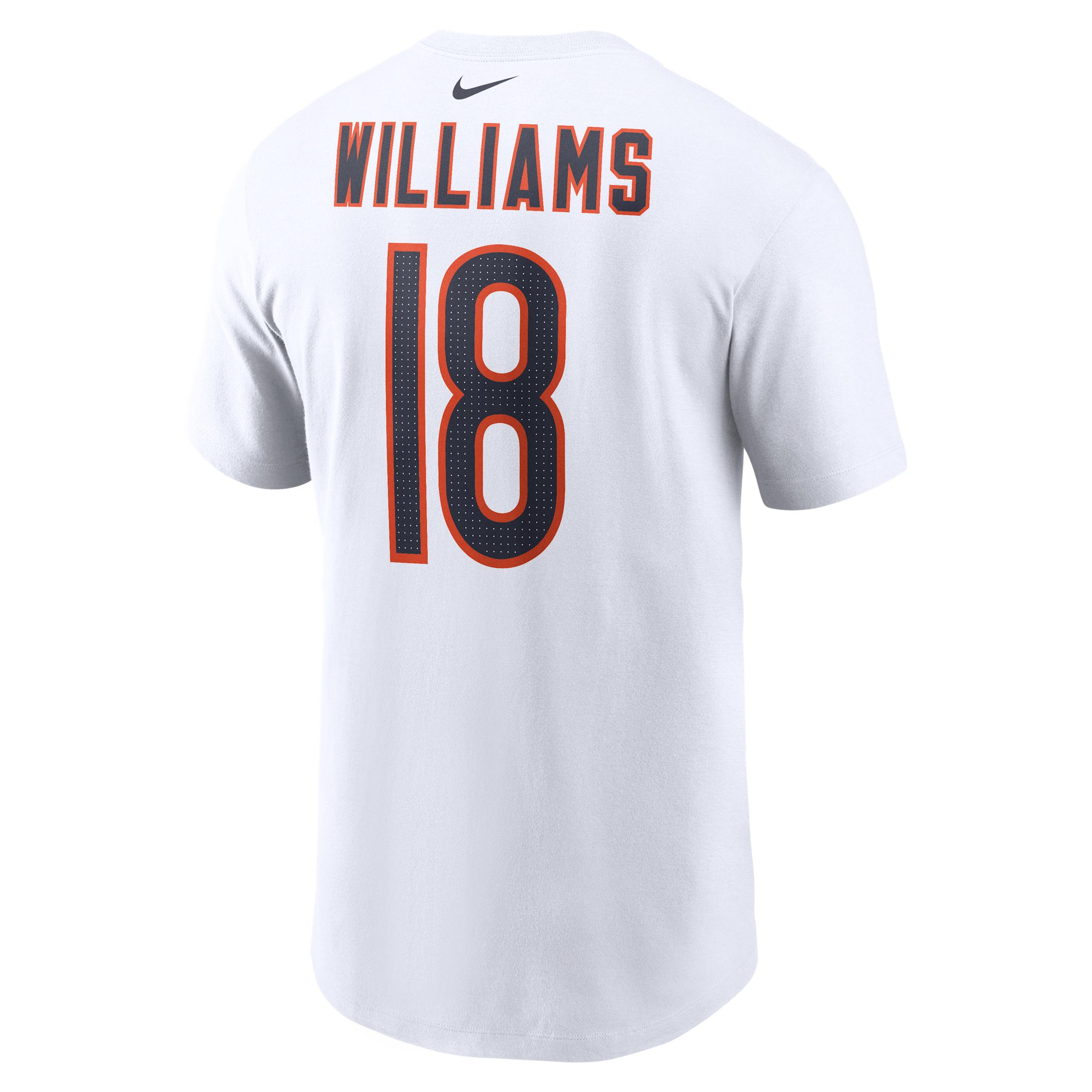 Caleb Williams Chicago Bears Nike Mens NFL T-Shirt | N19989M7QF-XD0 Product Image