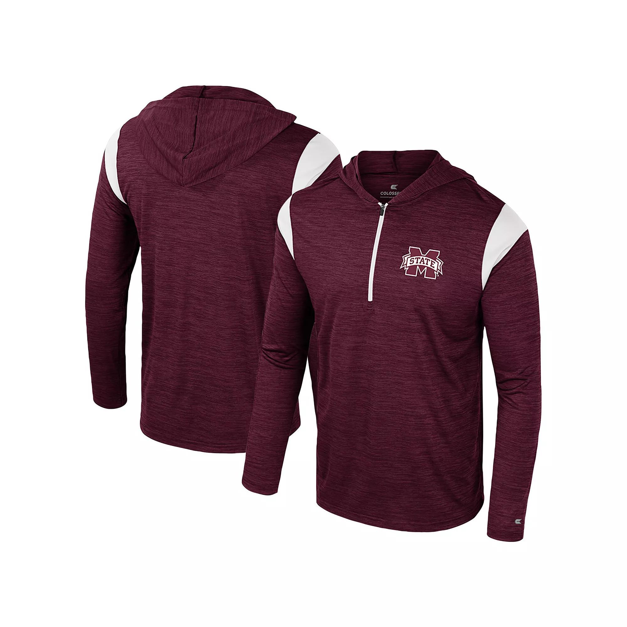 Men's Colosseum Cardinal Stanford Cardinal Dozer Half-Zip Windshirt,  Product Image