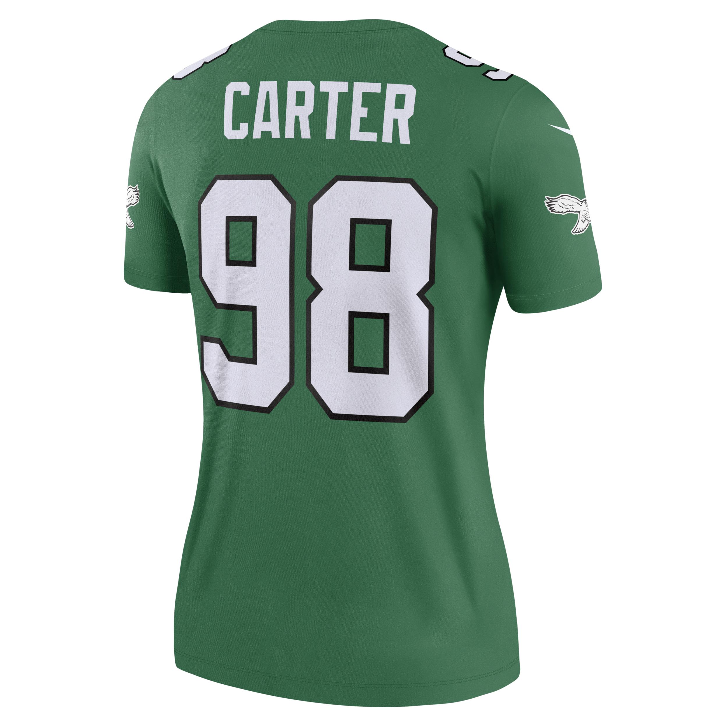 Jalen Carter Philadelphia Eagles Nike Womens Dri-FIT NFL Legend Jersey | 94NW03T786F-01H Product Image