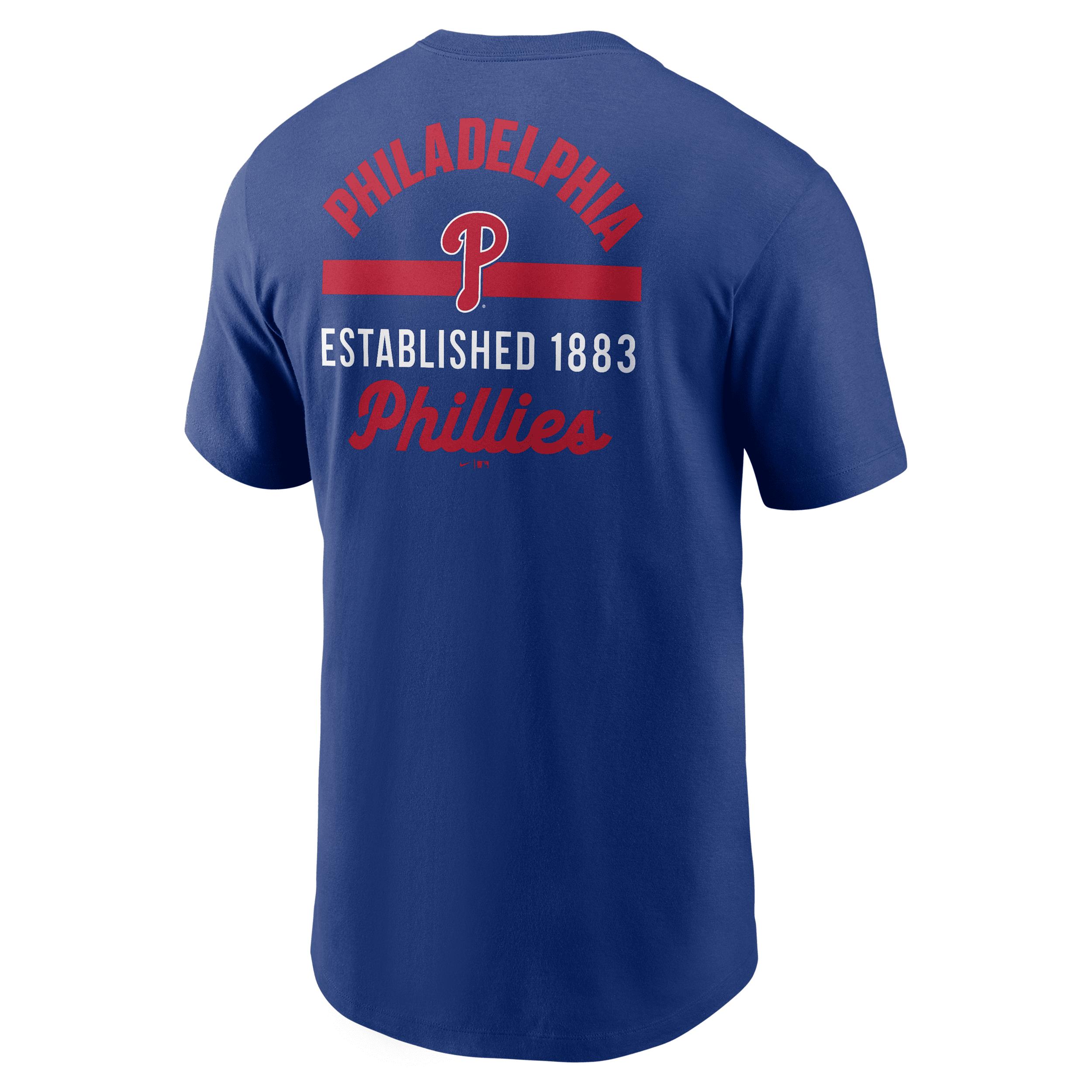 Philadelphia Phillies 2-Hit Nike Mens MLB T-Shirt | N1994EWPP-9UX Product Image