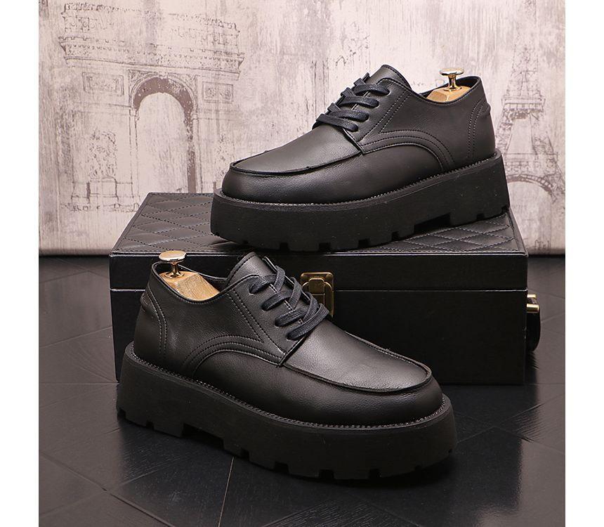 Platform Lace-Up Shoes Product Image