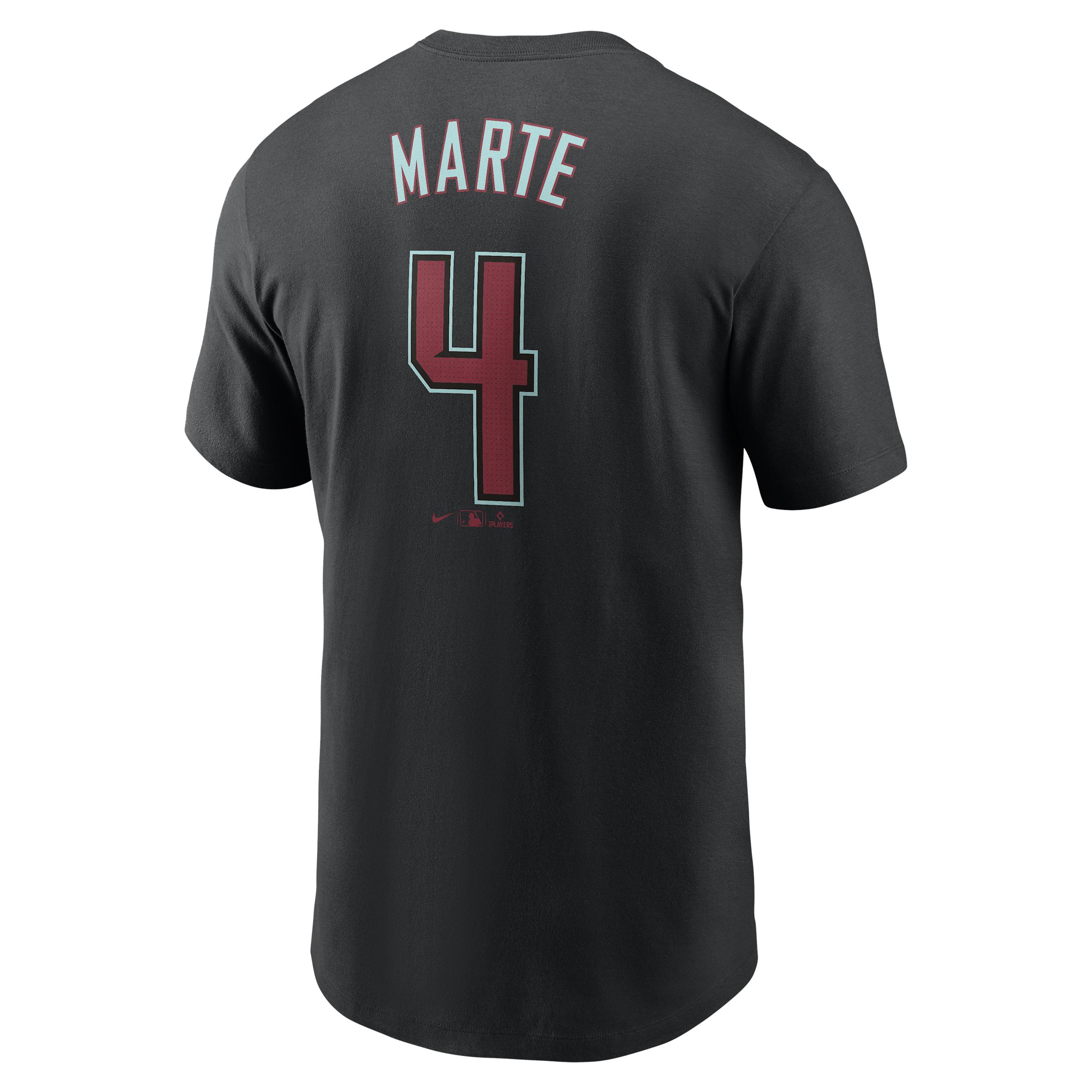 Ketel Marte Arizona Diamondbacks Fuse Nike Men's MLB T-Shirt Product Image