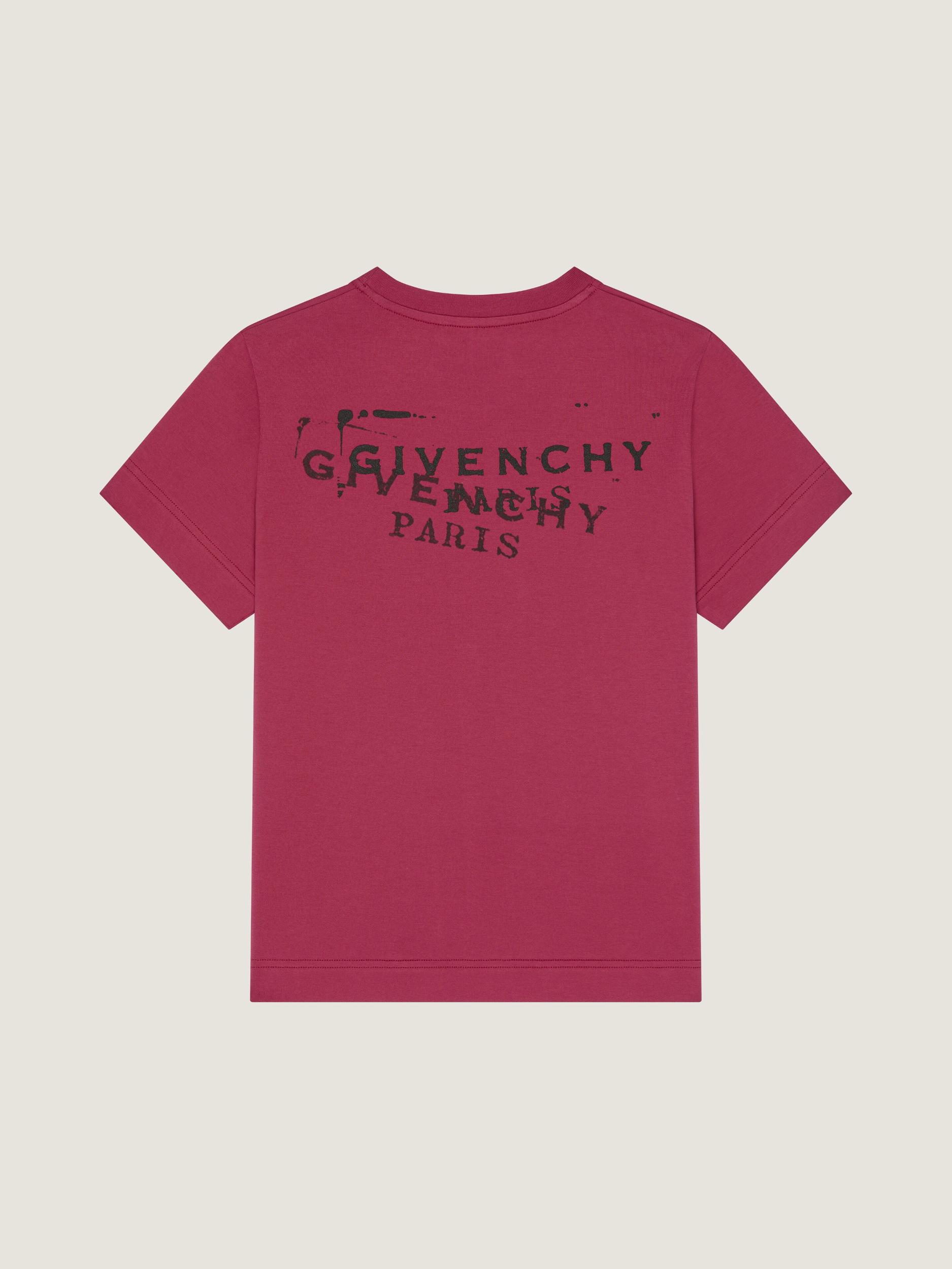 T-shirt in cotton with Givenchy Stamp print Product Image