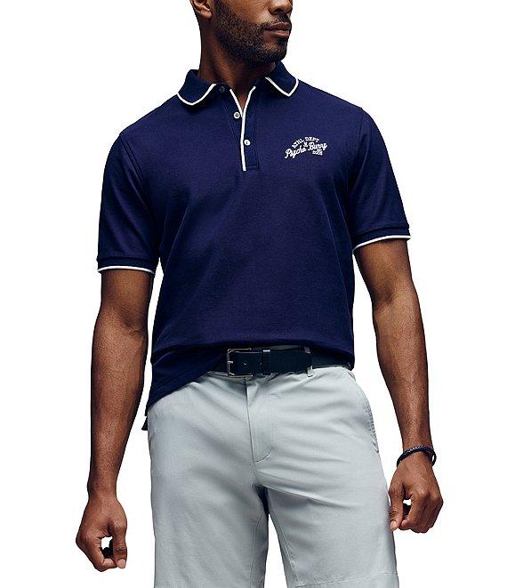 Psycho Bunny Matteo Pique Short Sleeve Polo Shirt Product Image