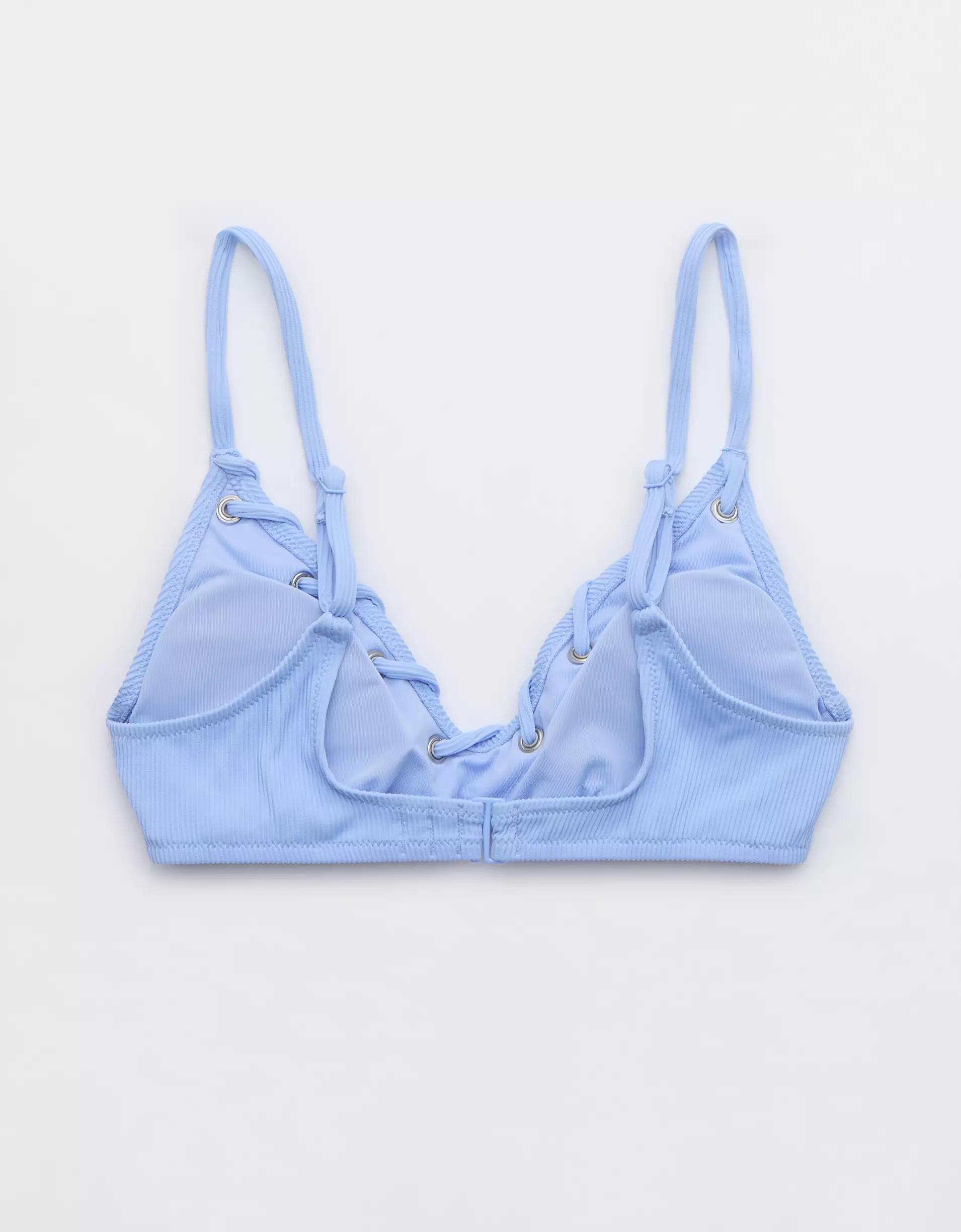 Aerie Ribbed Voop Bikini Top Product Image