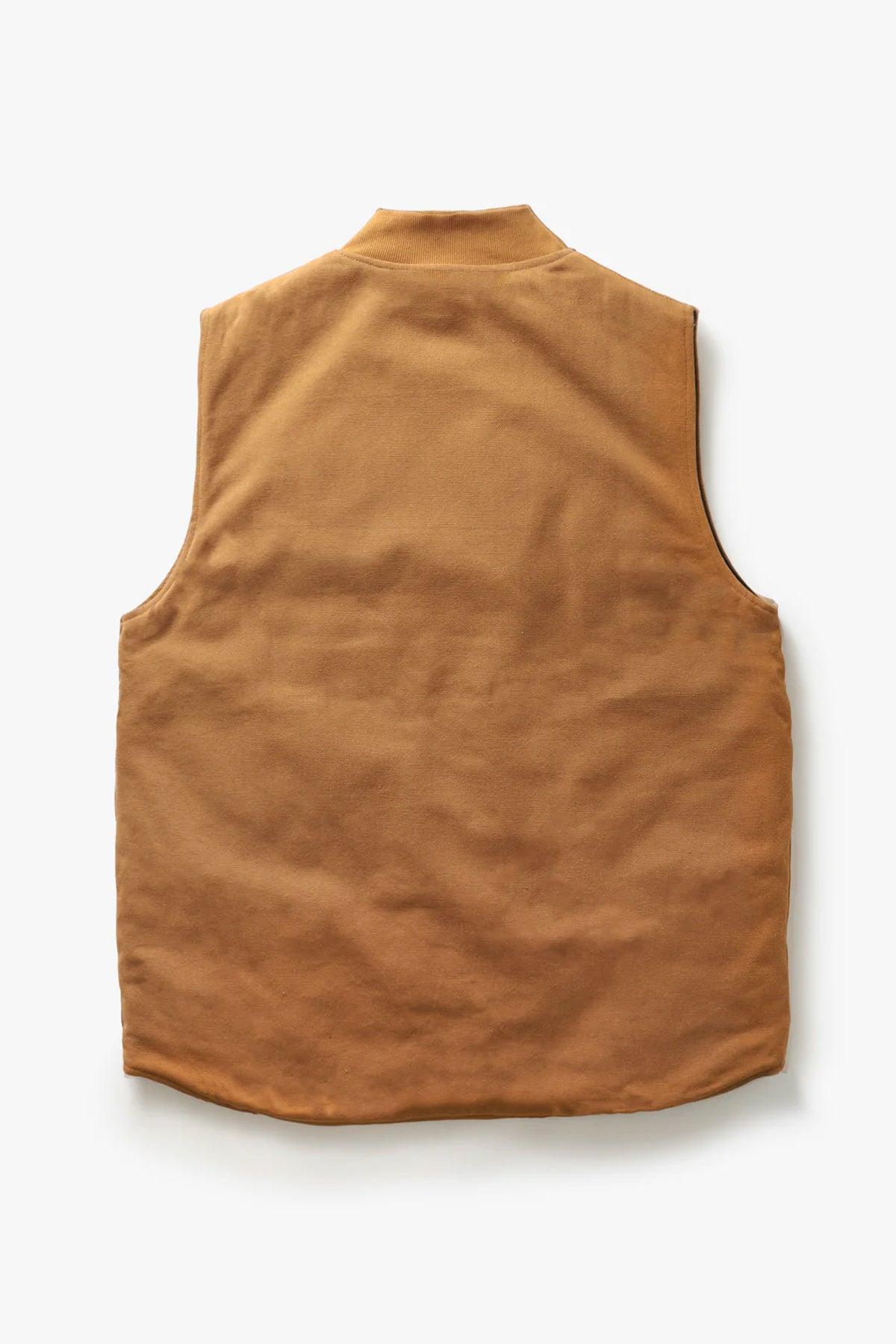 Power Goods - Canvas Work Vest - Brown Product Image