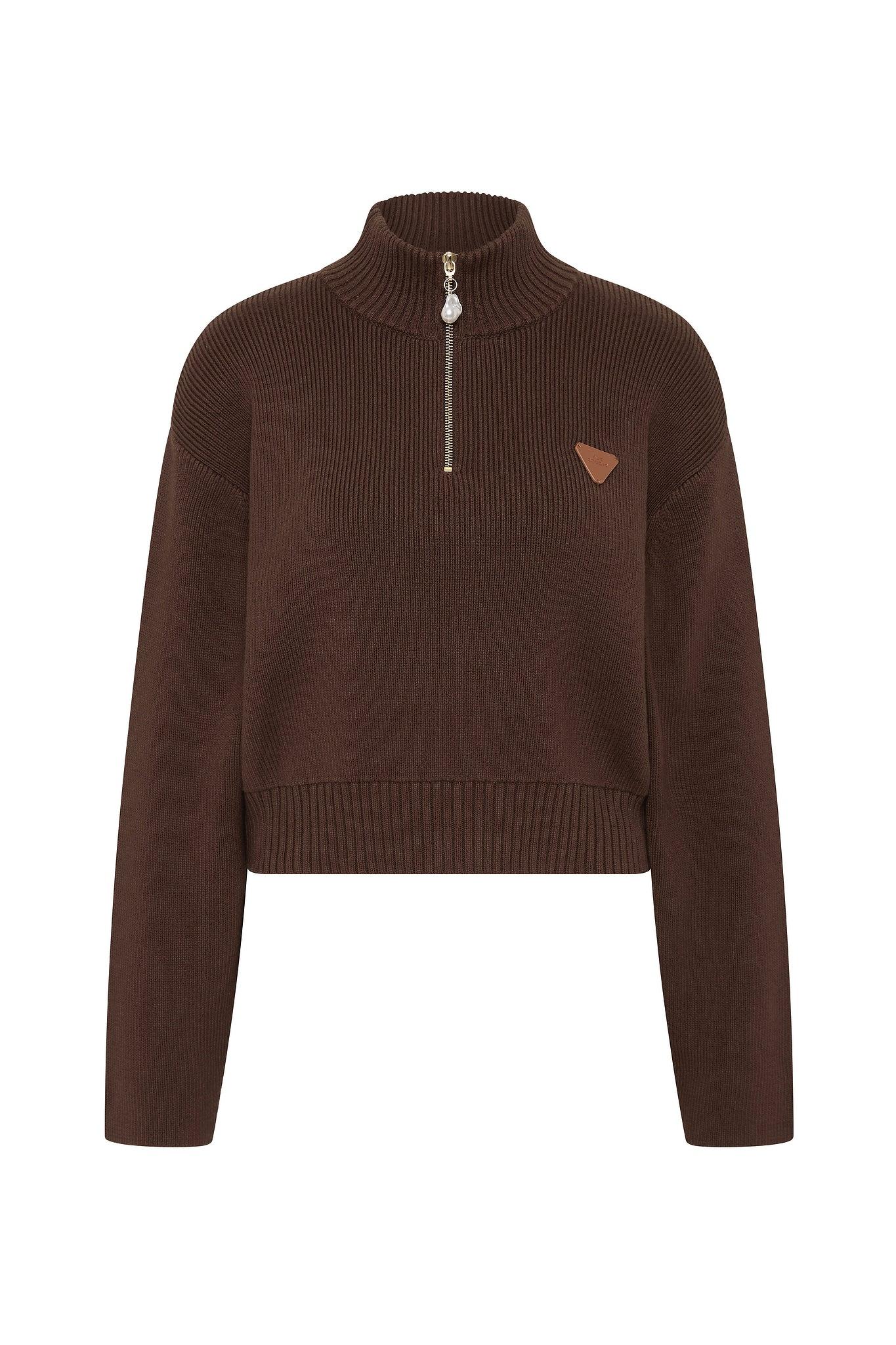 Naia 1/4 Zip Knit Product Image