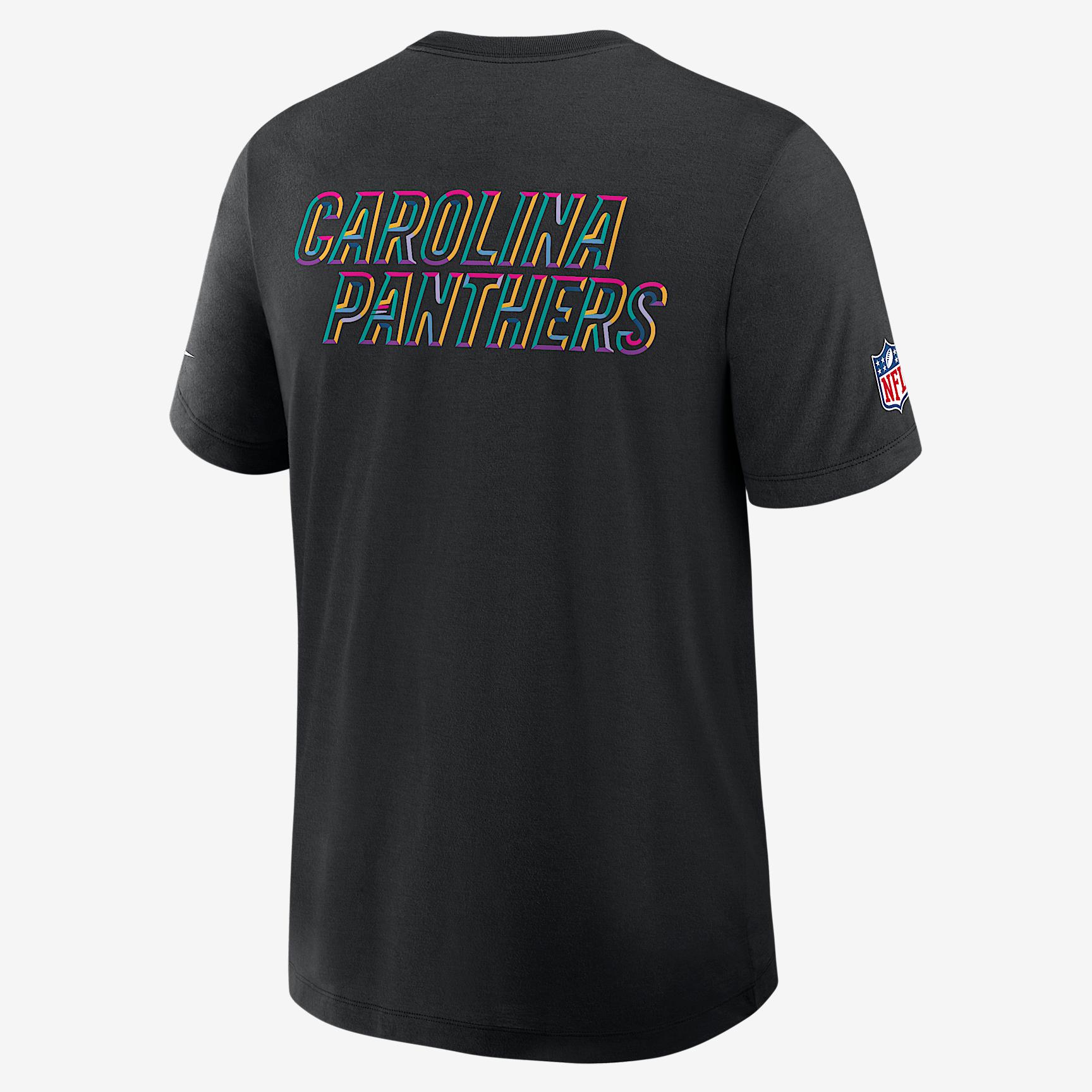 Carolina Panthers Crucial Catch Men's Nike Dri-FIT NFL T-Shirt Product Image
