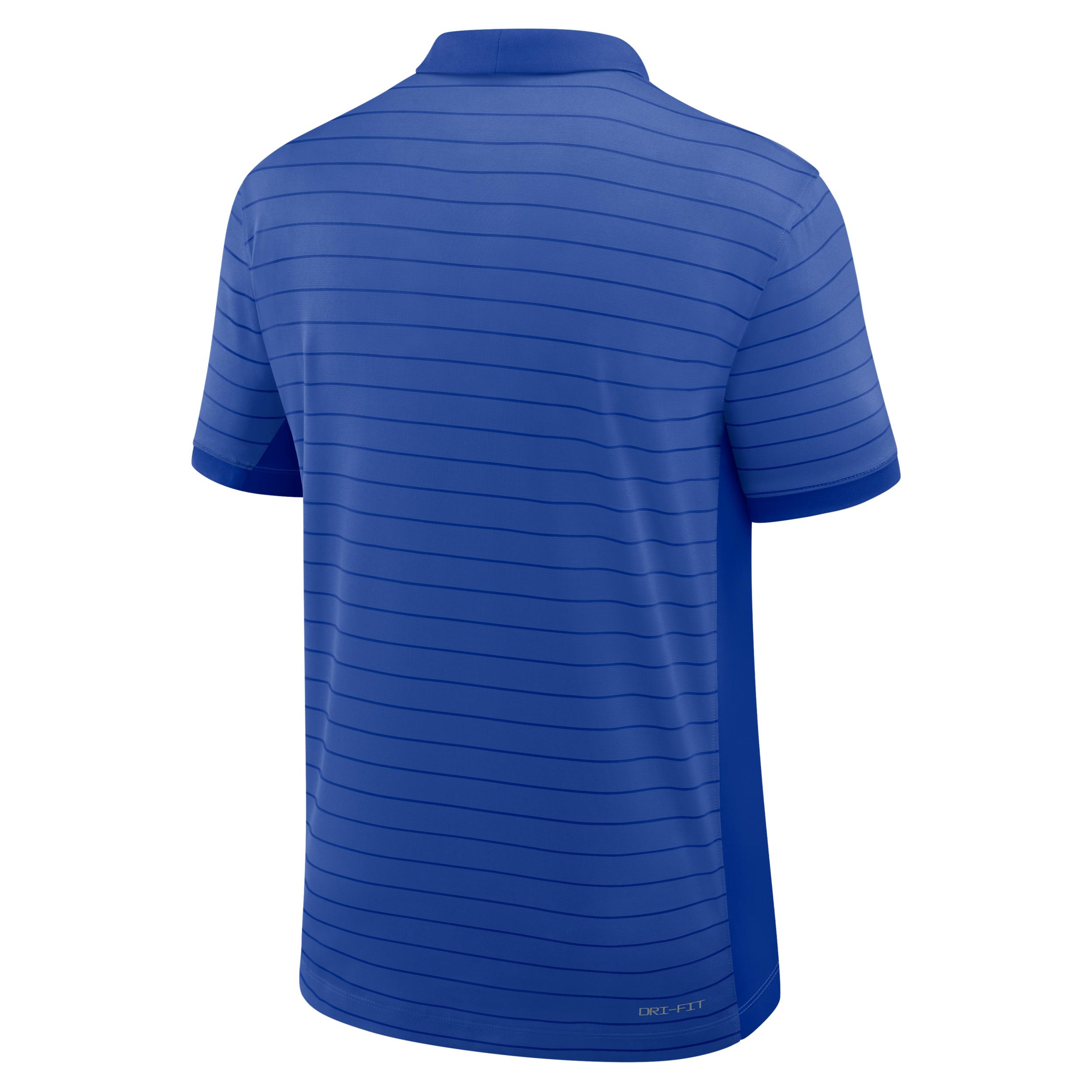 Duke Sideline Victory Stripe Nike Mens Dri-FIT College Polo | 03BG0DZGDU-FR1 Product Image