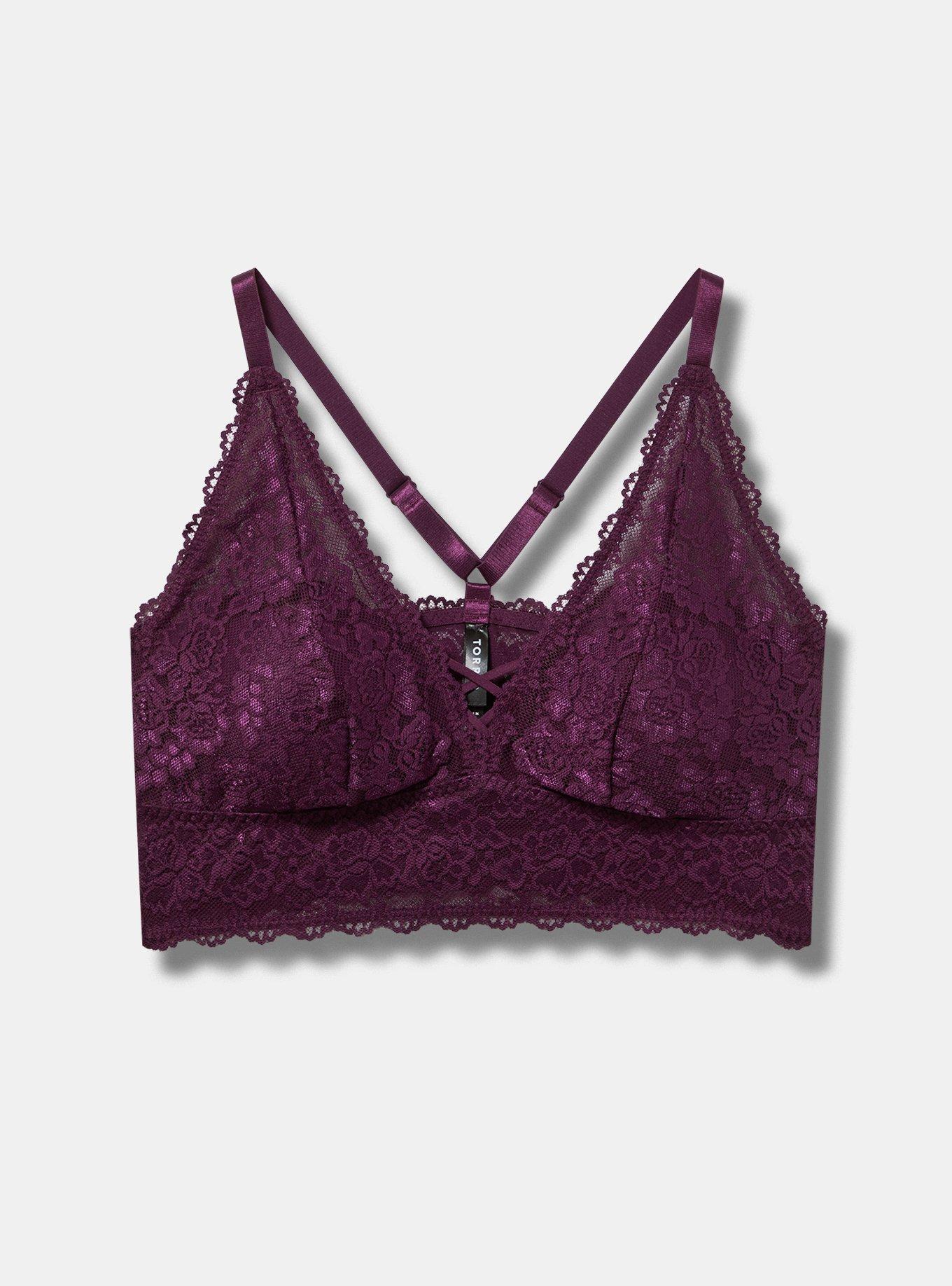 Lightly Lined Lace Bralette Product Image