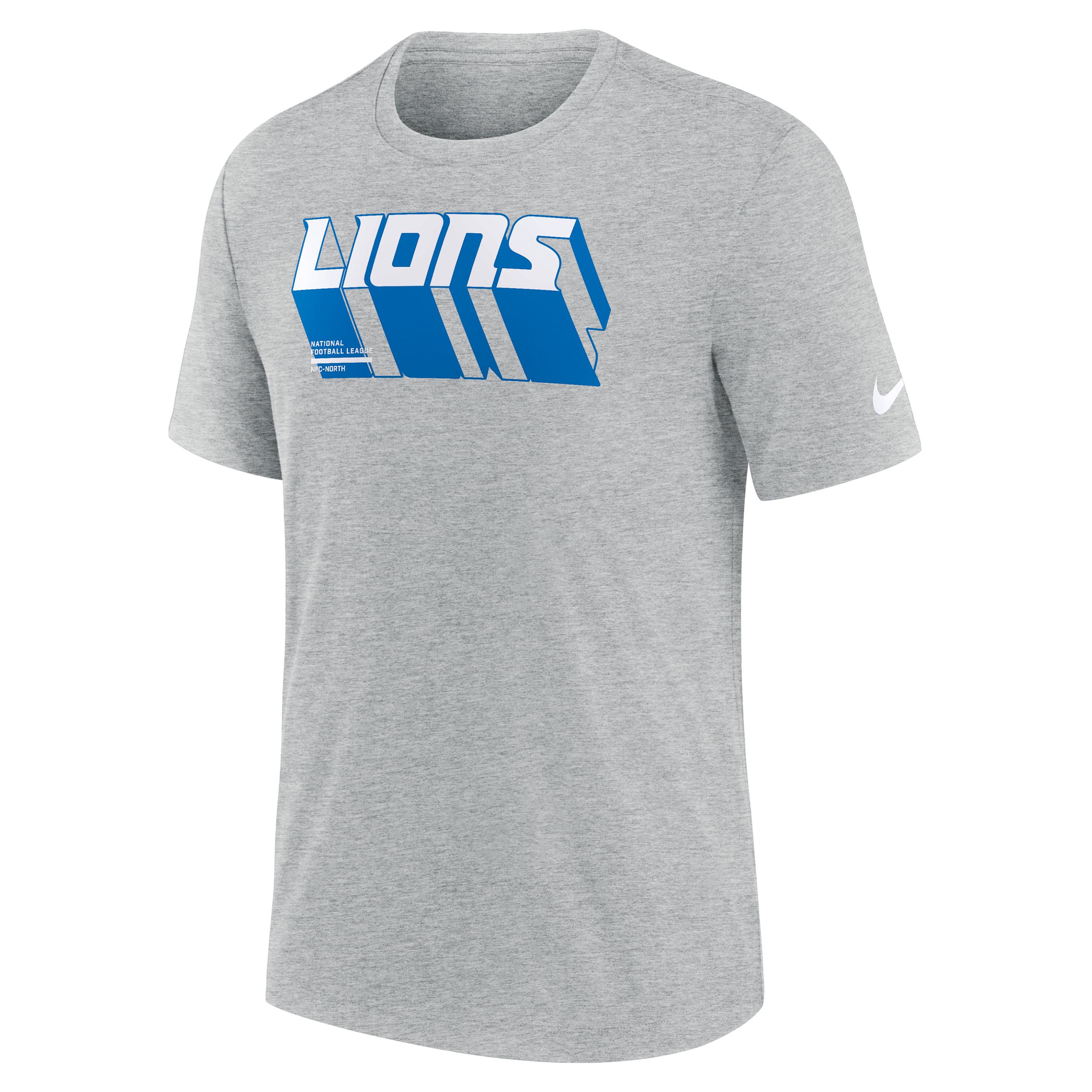 Detroit Lions Long Pass Nike Mens NFL T-Shirt | NJFD06G9J-KZQ Product Image