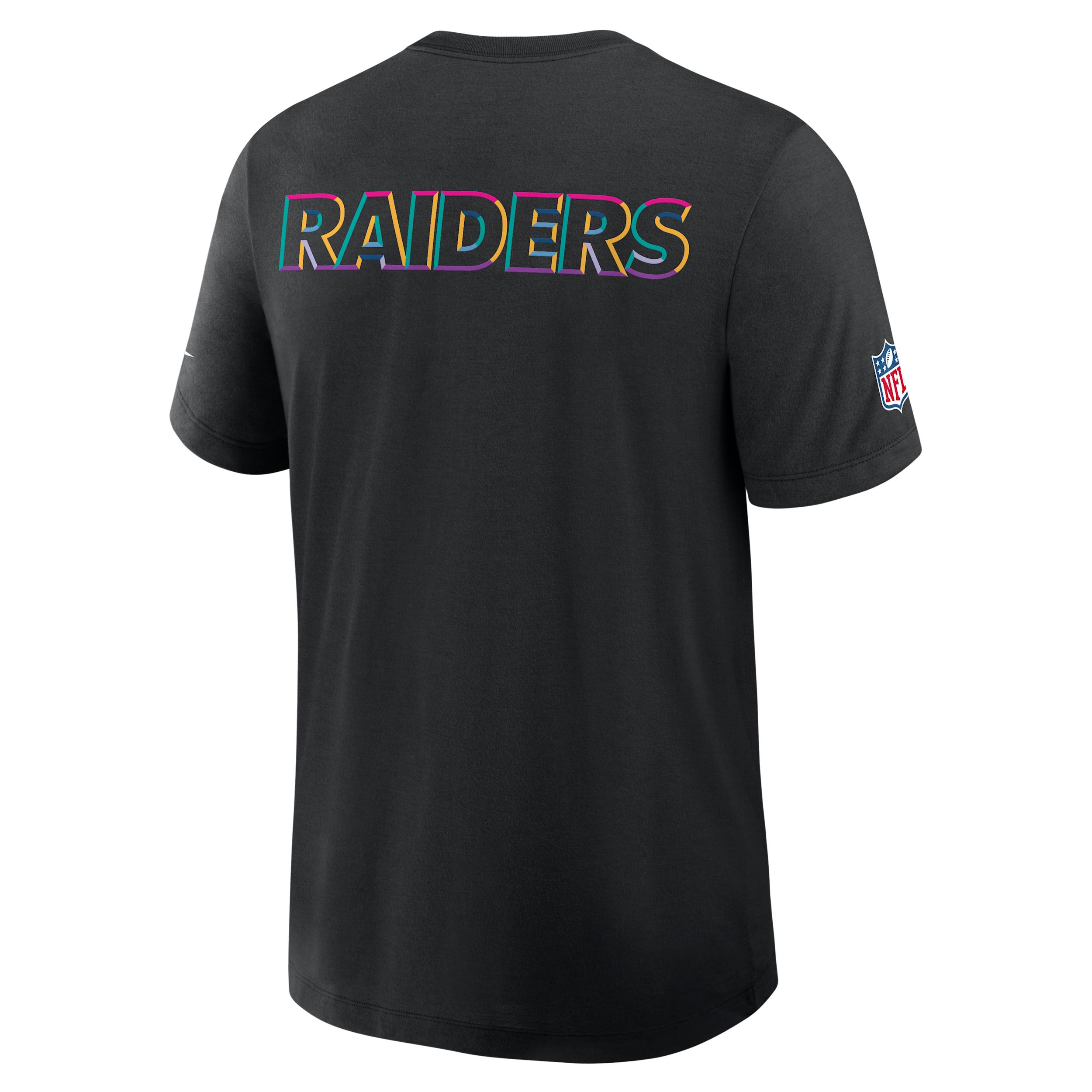 Las Vegas Raiders Crucial Catch Nike Men's Dri-FIT NFL T-Shirt Product Image