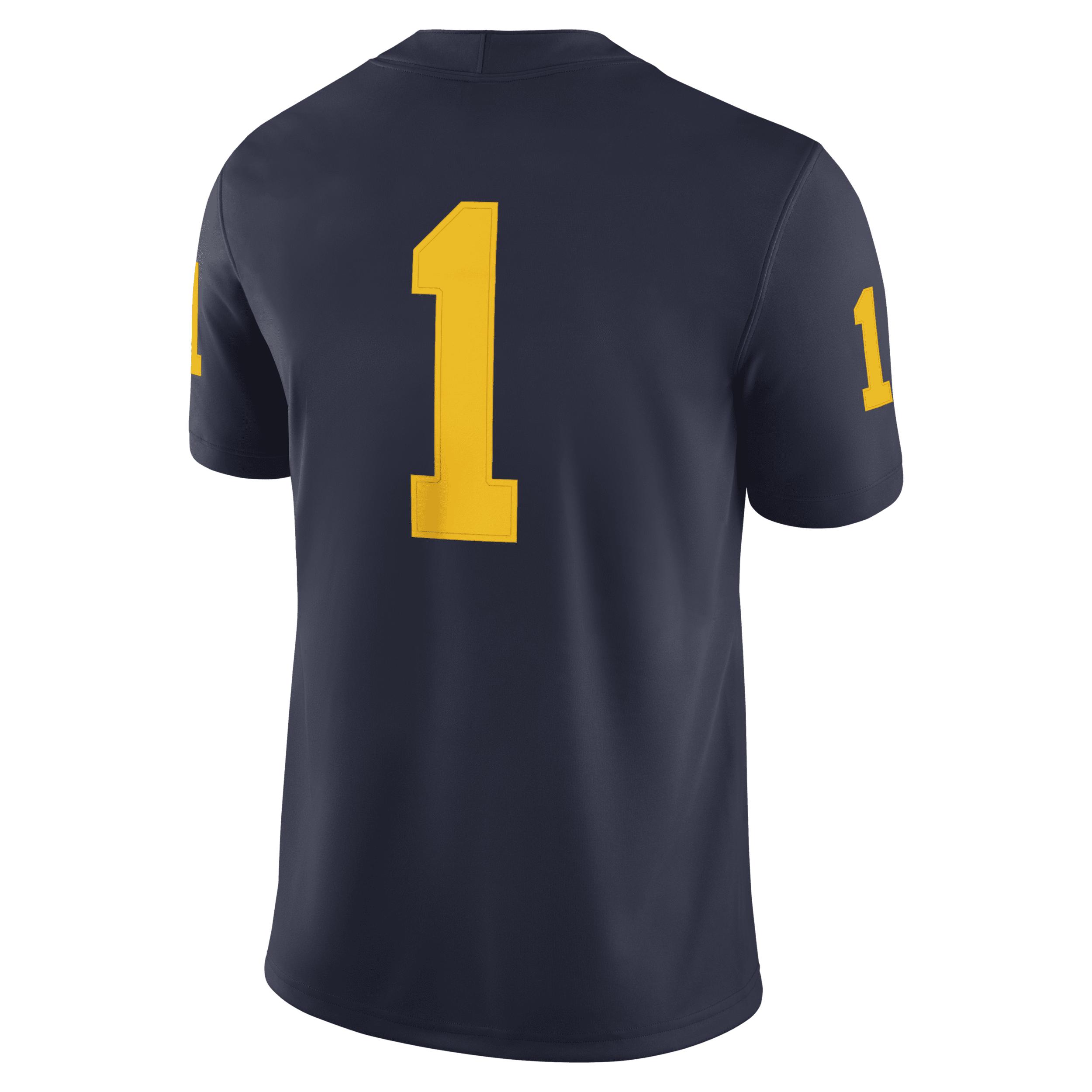 Mens Michigan Wolverines Jordan Dri-FIT College Game Jersey | CLEVGRJJC2FMIC-MIC Product Image